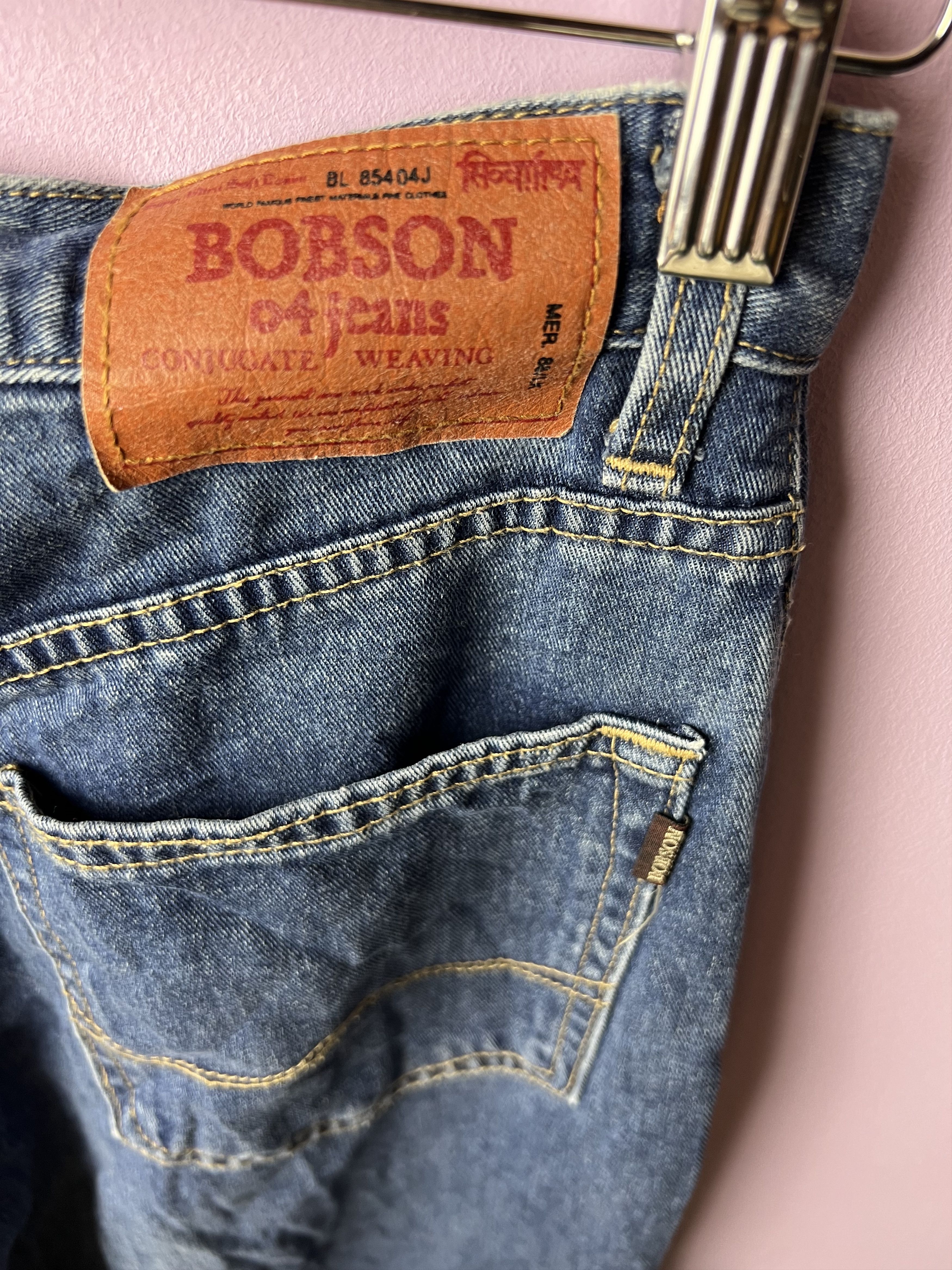 Japanese Brand 🔥Vintage Bobson Soft Denim Size US 27 - 13 Thumbnail