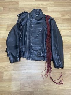 Men s Vetements Leather Jackets Grailed