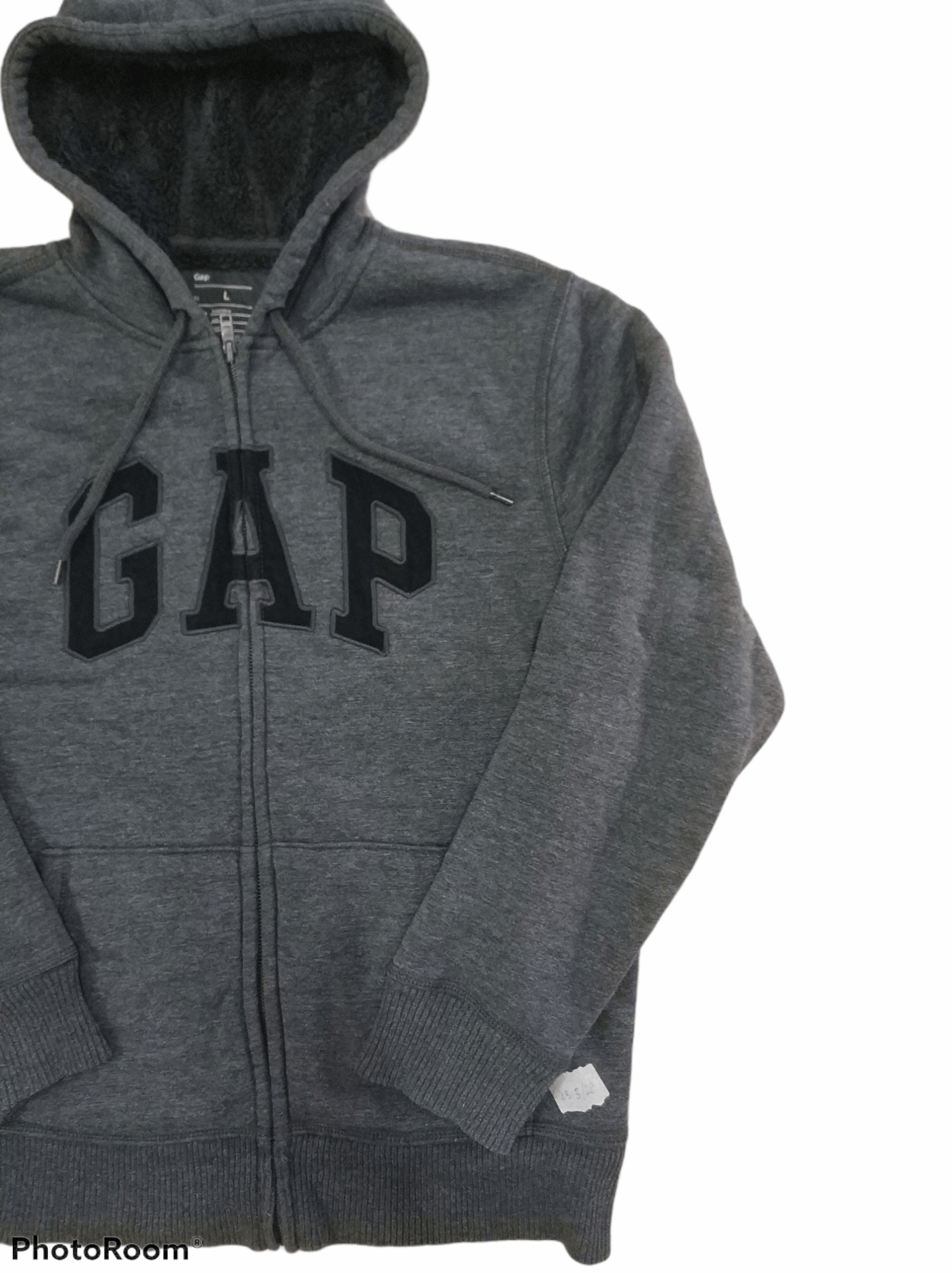 Gap 🔥Gap Logo Arch Faux Fur Fleece Zipper Hoodies Size US M / EU 48-50 / 2 - 5 Thumbnail