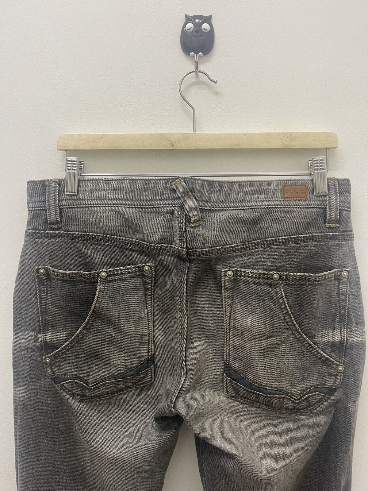 Nicole Club Rare Vintage NICOLE CLUB FOR MEN Distressed Denim Size US 31 - 3 Thumbnail