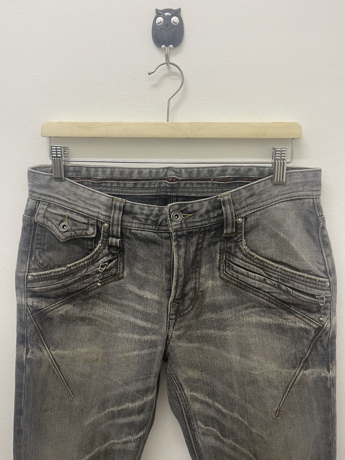 Nicole Club Rare Vintage NICOLE CLUB FOR MEN Distressed Denim Size US 31 - 7 Thumbnail