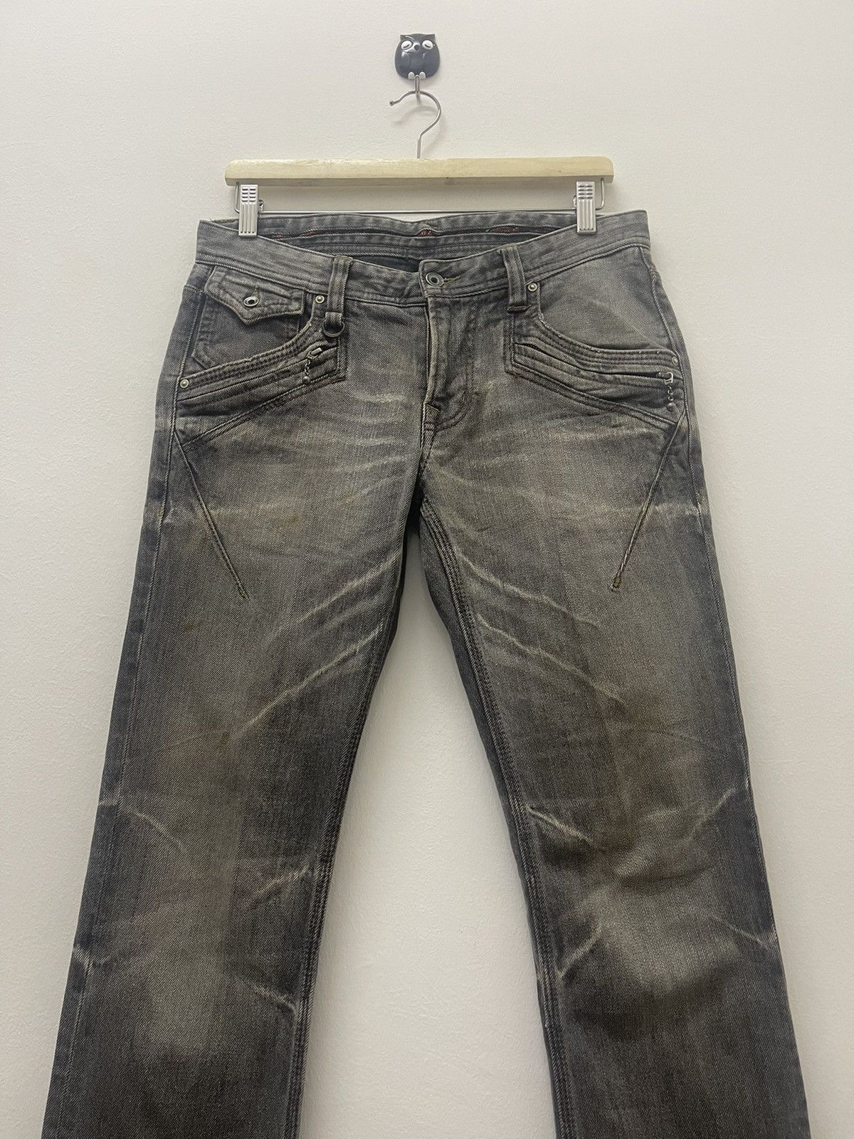 Nicole Club Rare Vintage NICOLE CLUB FOR MEN Distressed Denim Size US 31 - 6 Thumbnail