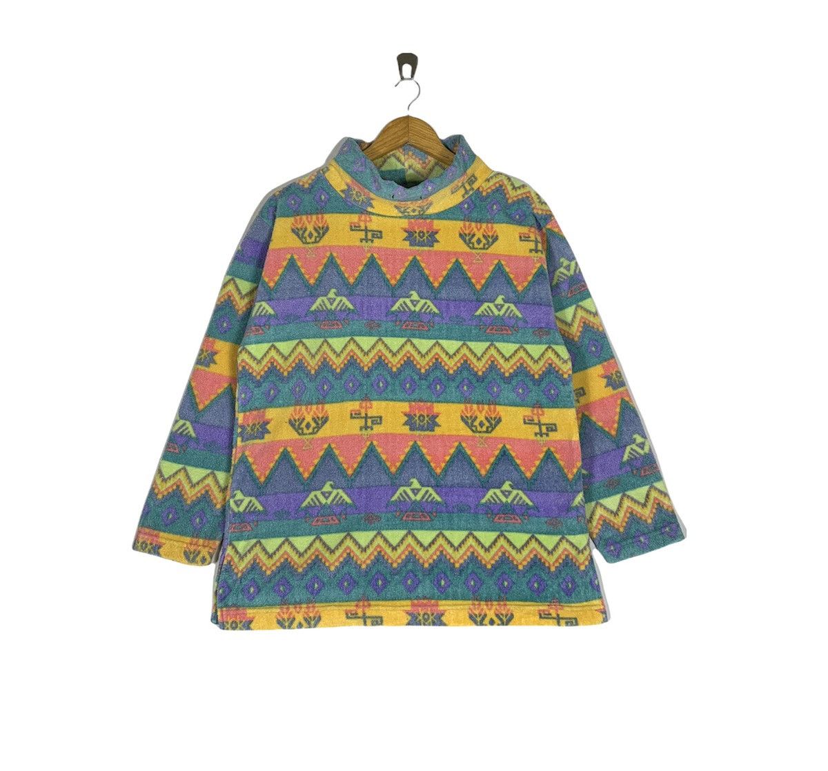 Japanese Brand Japanese Brand Art Stadium Cp Fleece Sweatshirt Abstract Size US M / EU 48-50 / 2 - 1 Thumbnail