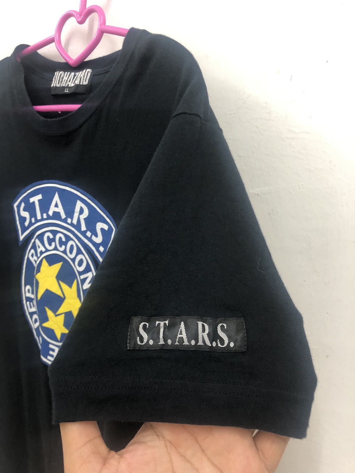 Japanese Brand Rare BIOHAZARD Resident Evil Capcom Stars Racoon City Shirt Size US L / EU 52-54 / 3 - 4 Thumbnail