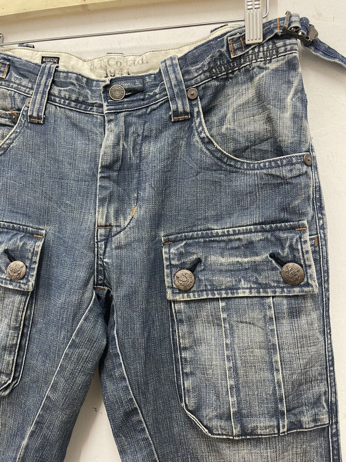 Levi's Vintage Clothing Rare Vintage BARTACK X LEVIS Bush Pant Work Wear Jeans Size US 30 / EU 46 - 8 Thumbnail
