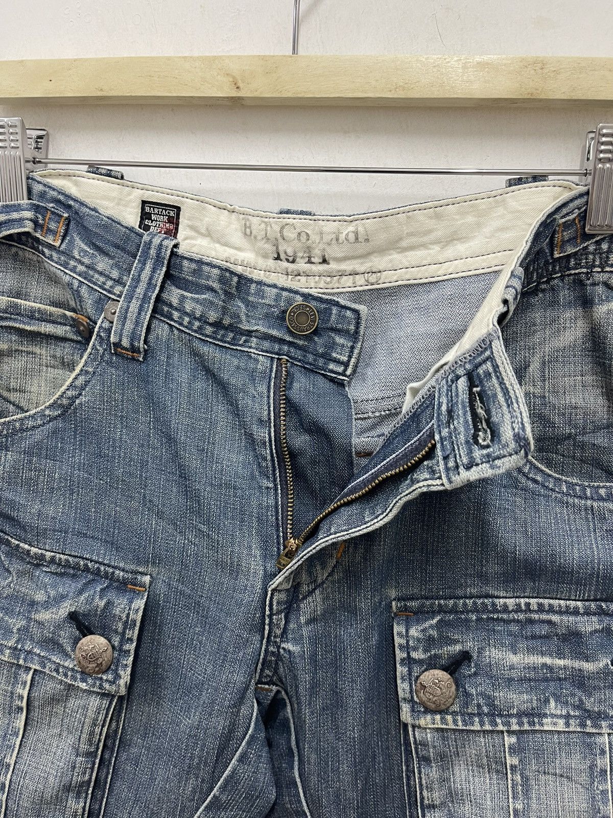 Levi's Vintage Clothing Rare Vintage BARTACK X LEVIS Bush Pant Work Wear Jeans Size US 30 / EU 46 - 11 Thumbnail