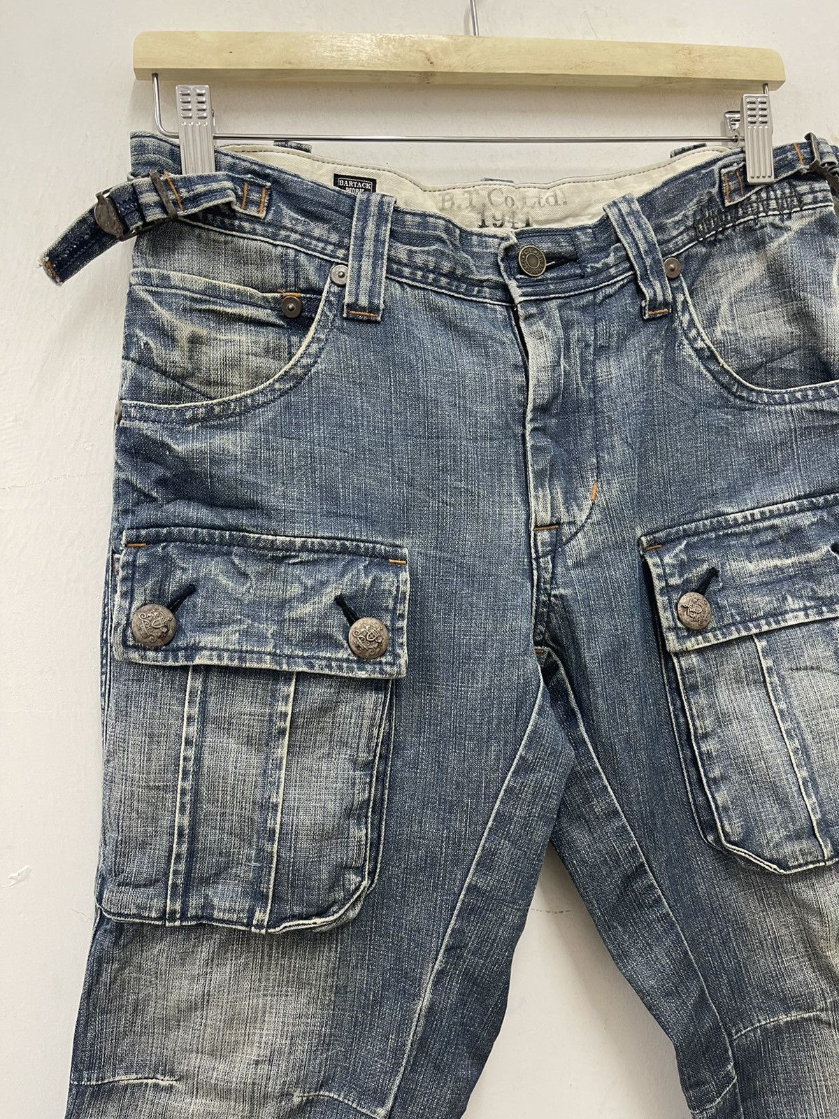 Levi's Vintage Clothing Rare Vintage BARTACK X LEVIS Bush Pant Work Wear Jeans Size US 30 / EU 46 - 9 Thumbnail