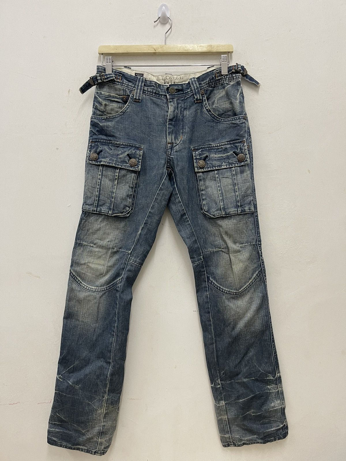 Levi's Vintage Clothing Rare Vintage BARTACK X LEVIS Bush Pant Work Wear Jeans Size US 30 / EU 46 - 4 Thumbnail