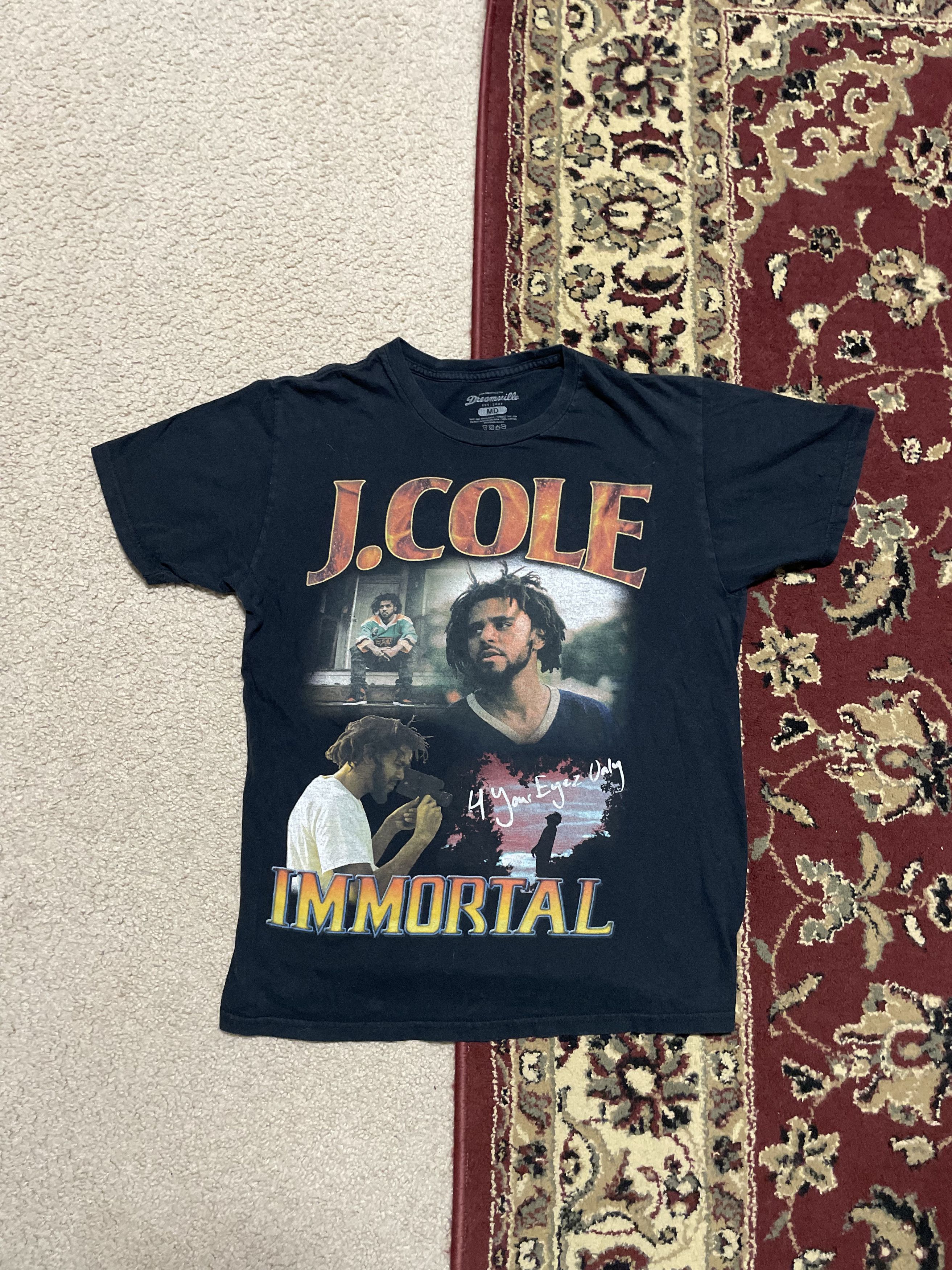 Dreamville × J. Cole × Rap Tees J Cole Immortal Shirt Size US M / EU 48-50 / 2 - 1 Thumbnail