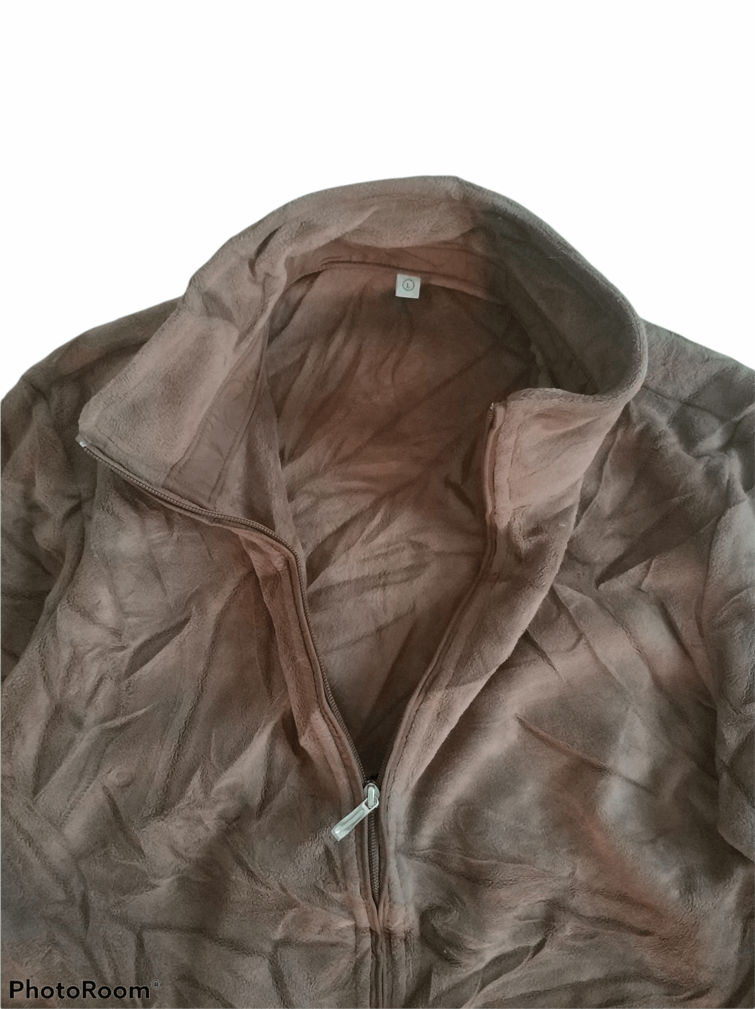 Japanese Brand 🔥Brown Uniqlo Fleece Zipper Jacket Size US M / EU 48-50 / 2 - 5 Thumbnail