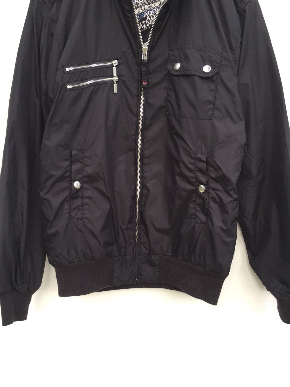 Adolfo Dominguez Adolf Dominguez Black Utility Zipper Jacket Size US M / EU 48-50 / 2 - 4 Thumbnail