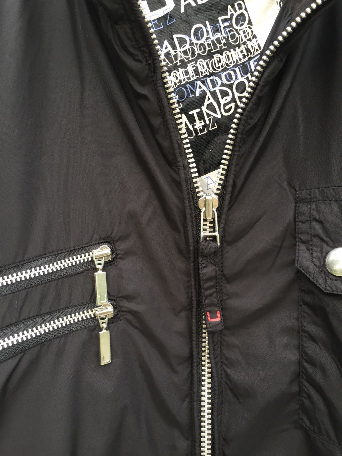 Adolfo Dominguez Adolf Dominguez Black Utility Zipper Jacket Size US M / EU 48-50 / 2 - 5 Thumbnail
