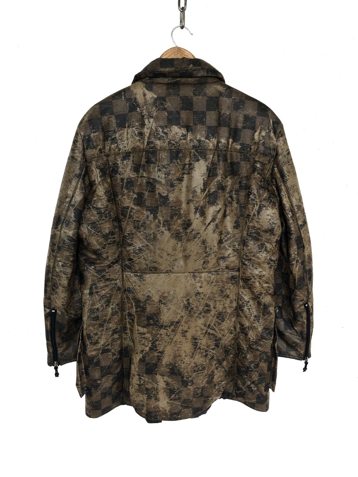 Fendi HEAT🔥Fendi Gold Zucca Monogram Check Bomber Jacket Size US M / EU 48-50 / 2 - 9 Thumbnail