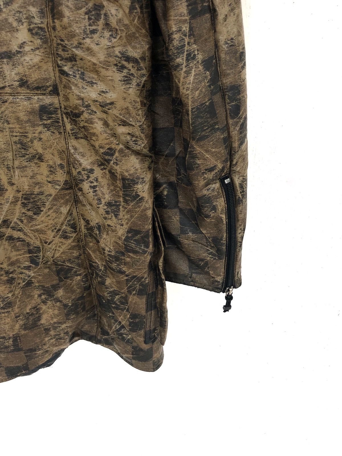 Fendi HEAT🔥Fendi Gold Zucca Monogram Check Bomber Jacket Size US M / EU 48-50 / 2 - 10 Thumbnail