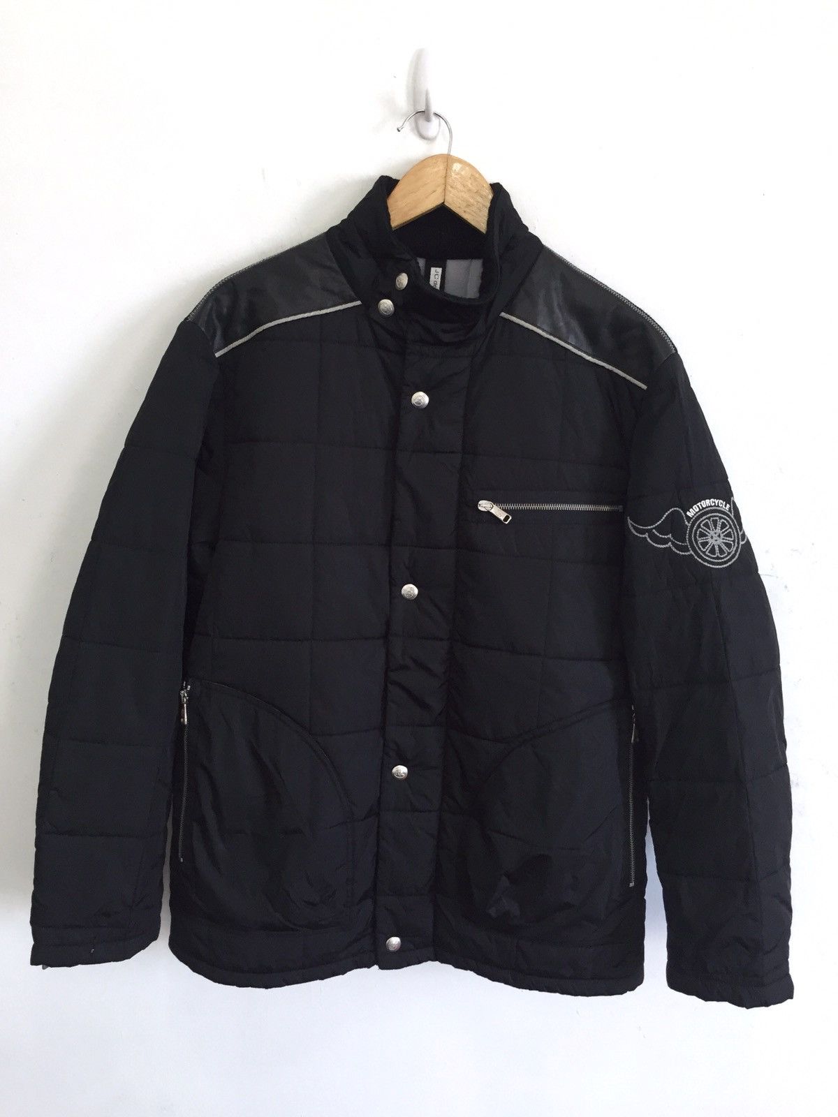Jean Charles De Castelbajac Castelbajac 🇮🇹 Cafe Racer O/S Rider Bomber Jacket Size US L / EU 52-54 / 3 - 1 Thumbnail
