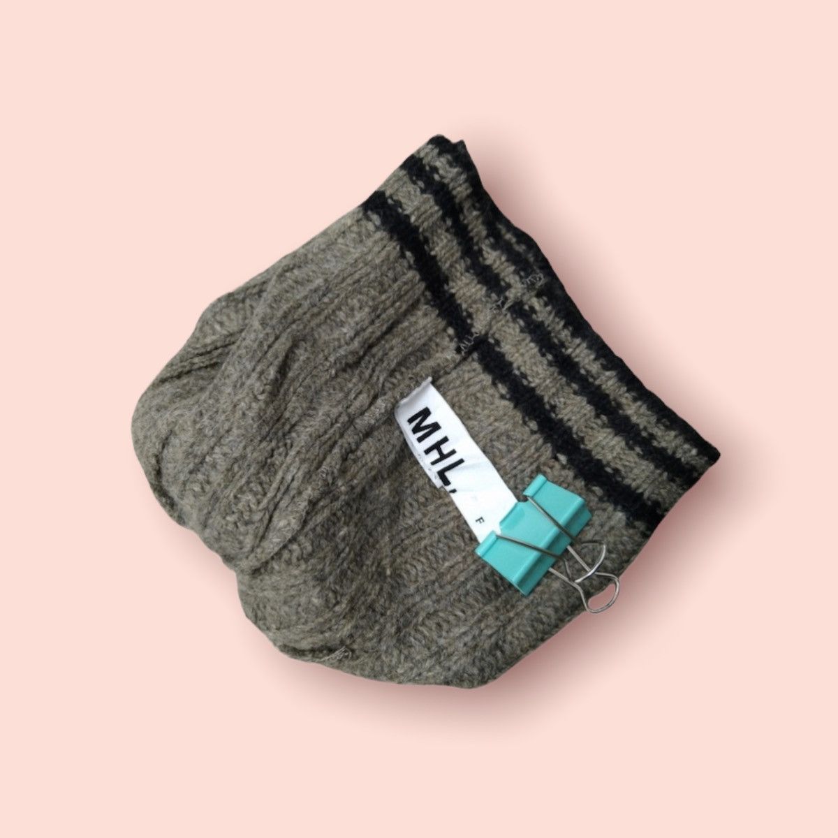 Designer × Margaret Howell MARGARET HOWELL WOOL BEANIE Size ONE SIZE - 3 Thumbnail