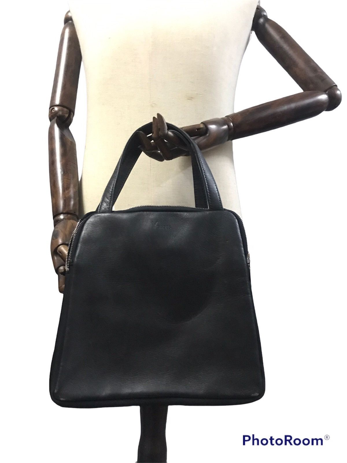 image of Y’Saccs Yohji Yamamoto Tote / Bucket Hand Bag in Black, Men's