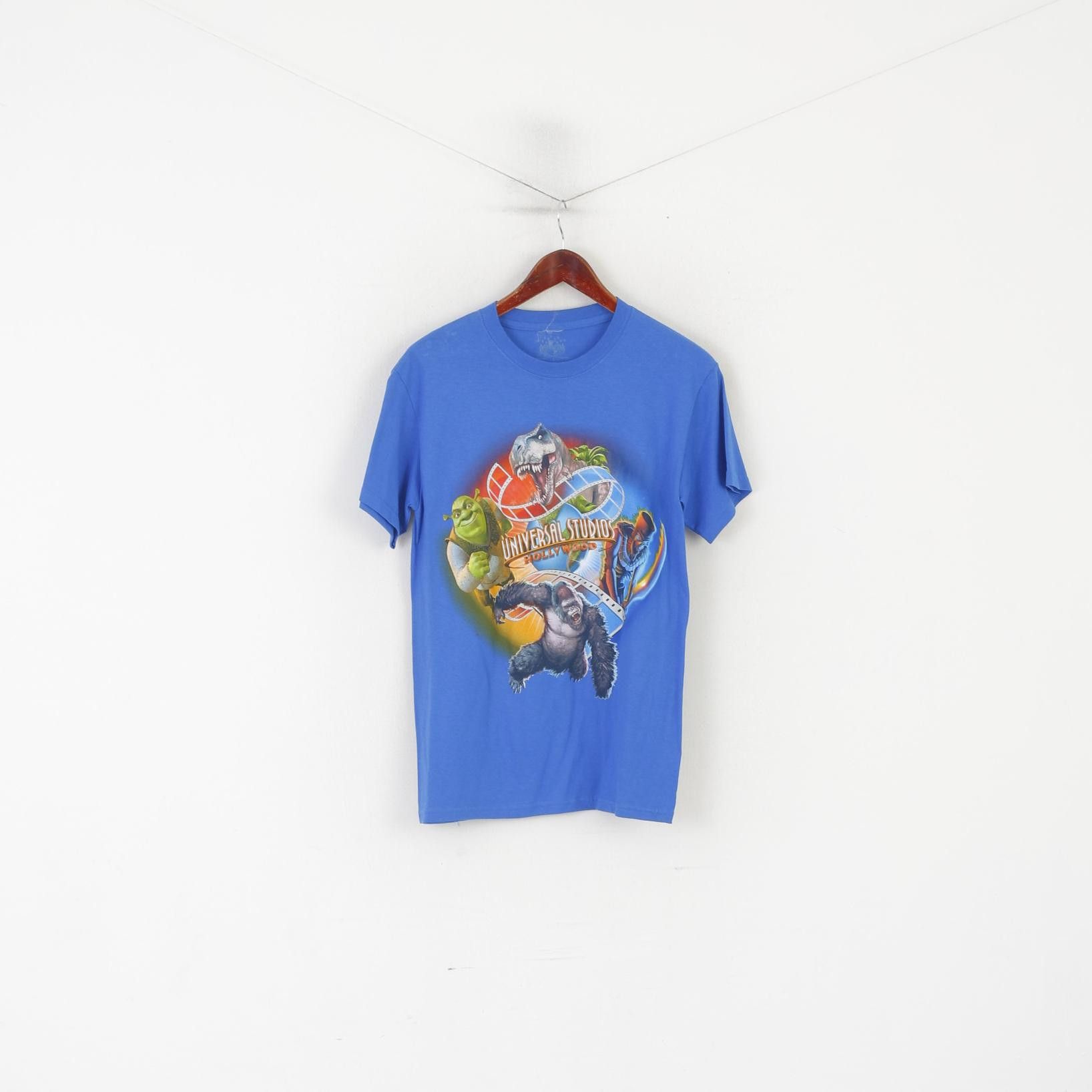 Universal Studios Universal Studios Men S Shirt Blue Cotton Vintage 5849 Size US S / EU 44-46 / 1 - 1 Thumbnail