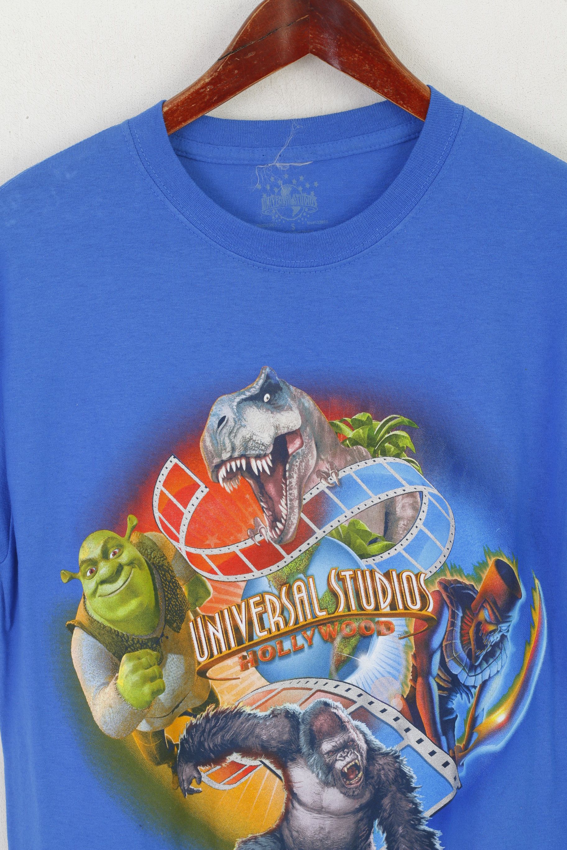 Universal Studios Universal Studios Men S Shirt Blue Cotton Vintage 5849 Size US S / EU 44-46 / 1 - 2 Thumbnail