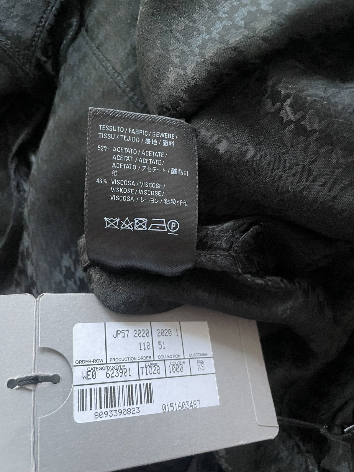 Balenciaga $2k Value NEW Houndstooth Jacquard Windbreaker Shirt Jacket Size US M / EU 48-50 / 2 - 11 Thumbnail