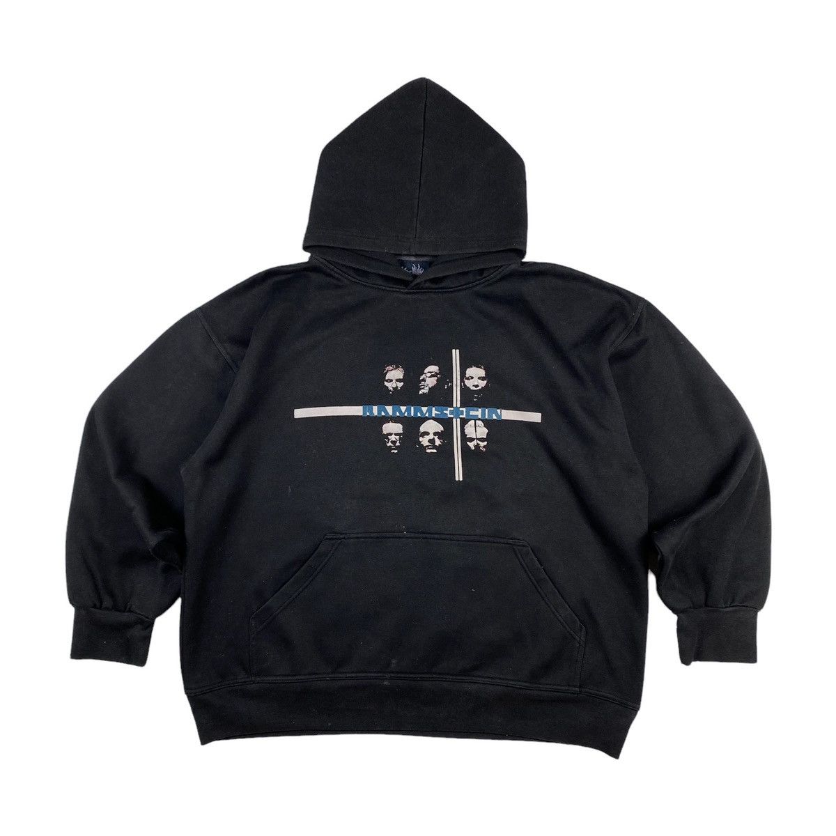 Band Tees Rare! 2005 Vintage Rammstein Rosenrot Hoodie Big Print Size US XL / EU 56 / 4 - 2 Thumbnail