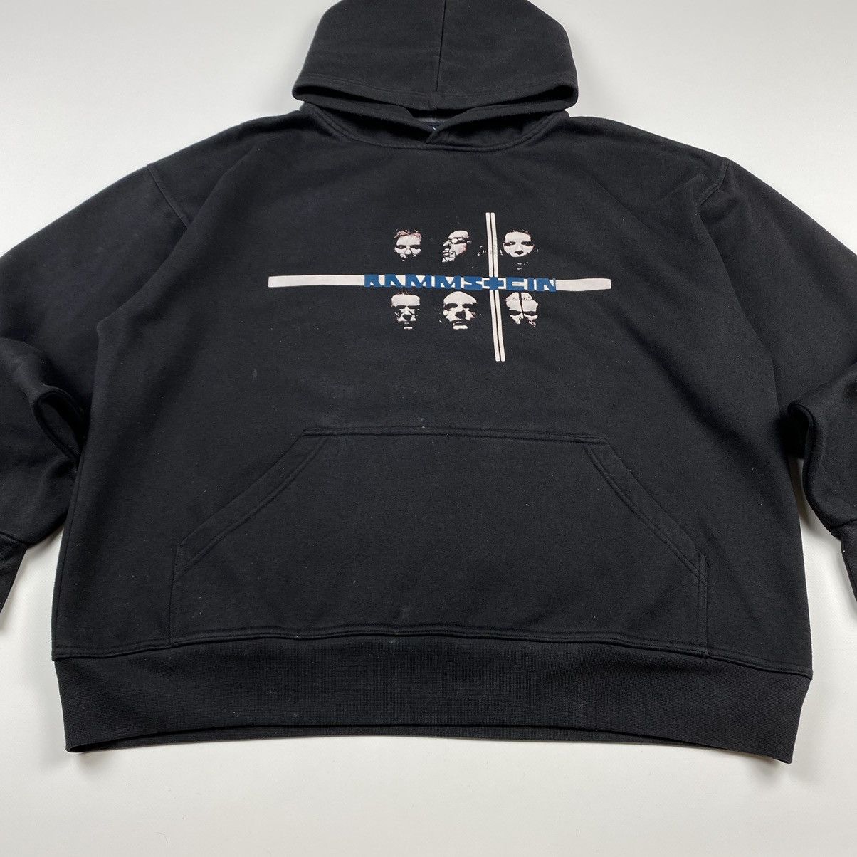 Band Tees Rare! 2005 Vintage Rammstein Rosenrot Hoodie Big Print Size US XL / EU 56 / 4 - 3 Thumbnail