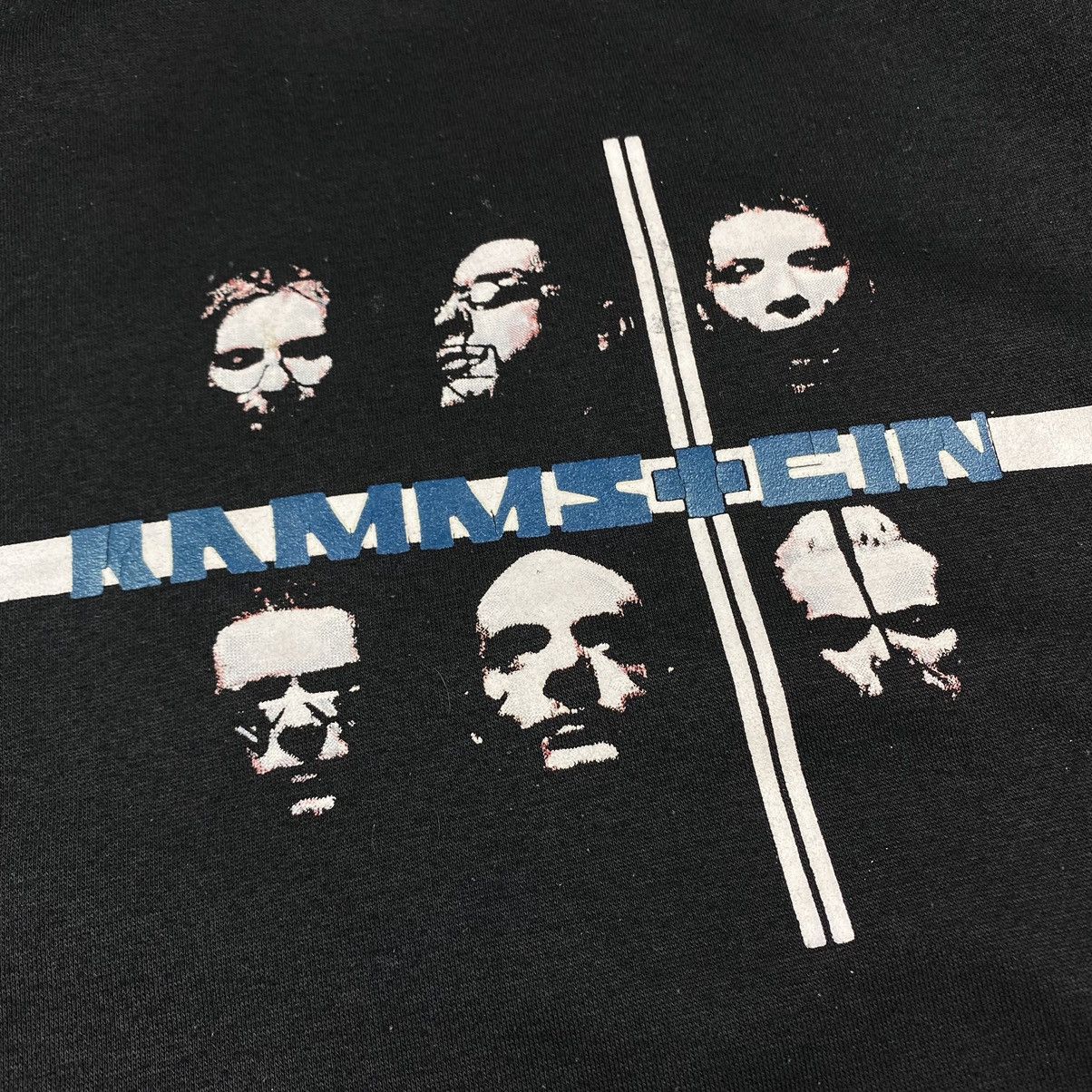 Band Tees Rare! 2005 Vintage Rammstein Rosenrot Hoodie Big Print Size US XL / EU 56 / 4 - 5 Thumbnail