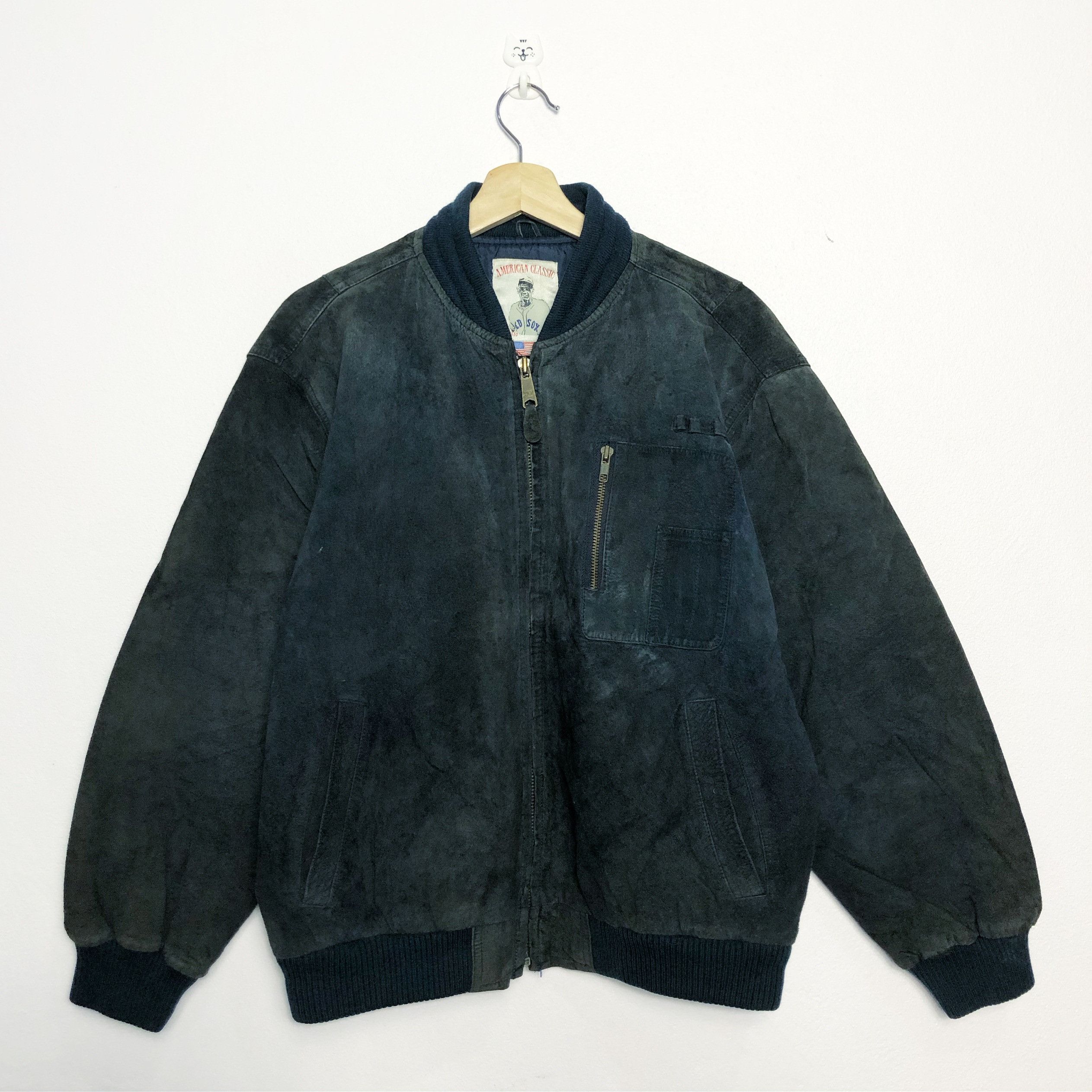 MLB × Vintage Rare Vintage MLB Boston Red Sox Tail End Bombers Jacket Size US M / EU 48-50 / 2 - 2 Thumbnail