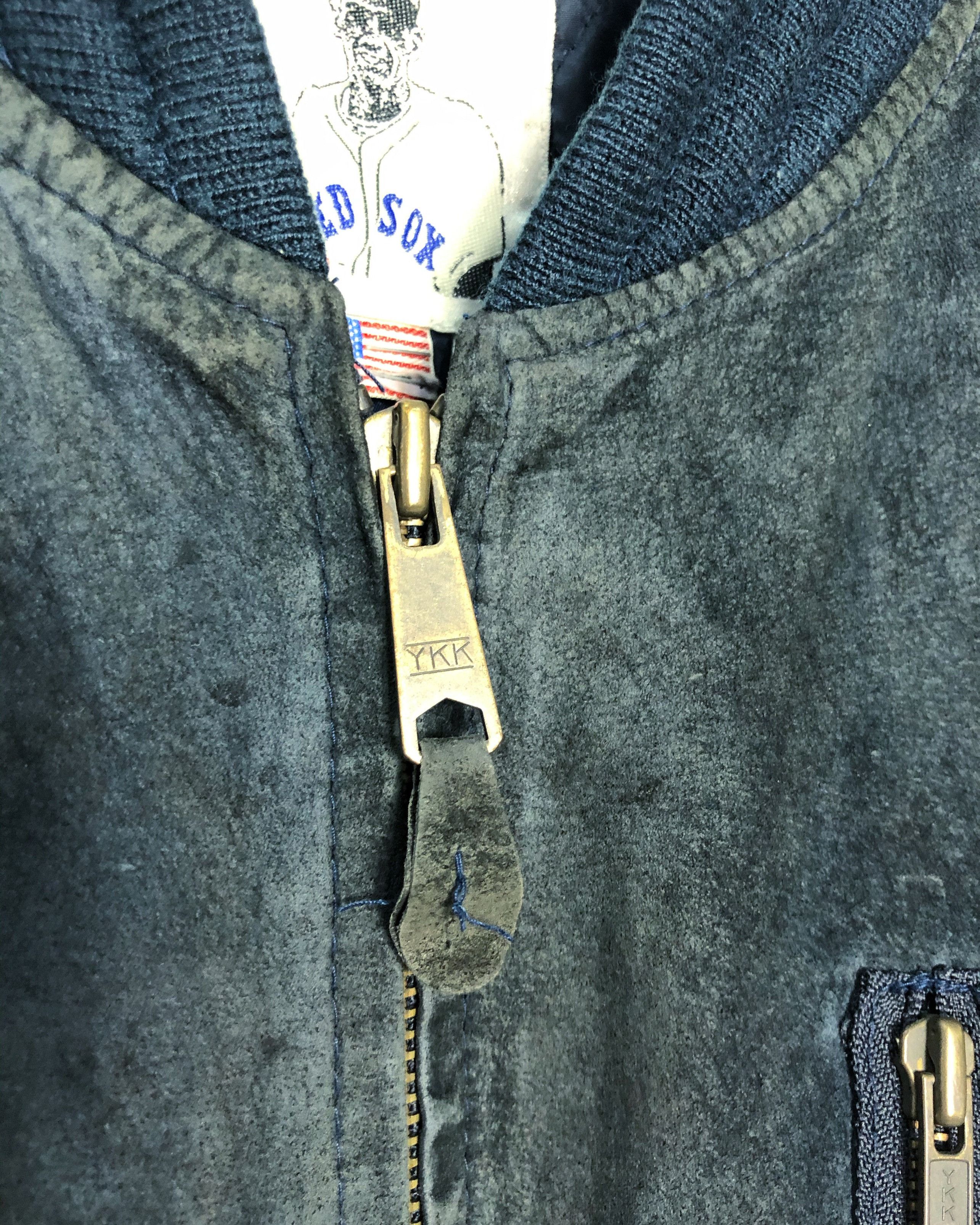 MLB × Vintage Rare Vintage MLB Boston Red Sox Tail End Bombers Jacket Size US M / EU 48-50 / 2 - 5 Thumbnail