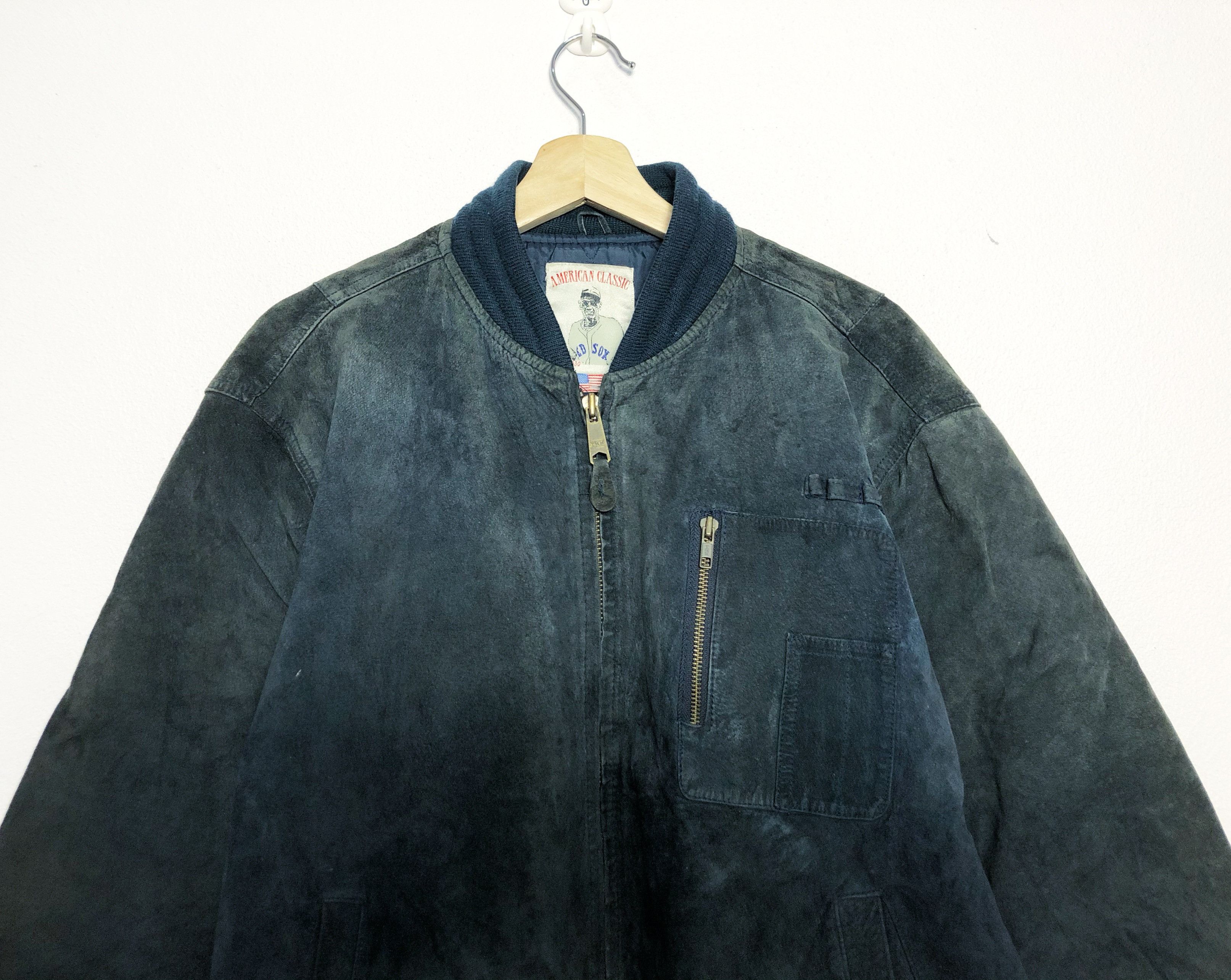 MLB × Vintage Rare Vintage MLB Boston Red Sox Tail End Bombers Jacket Size US M / EU 48-50 / 2 - 3 Thumbnail
