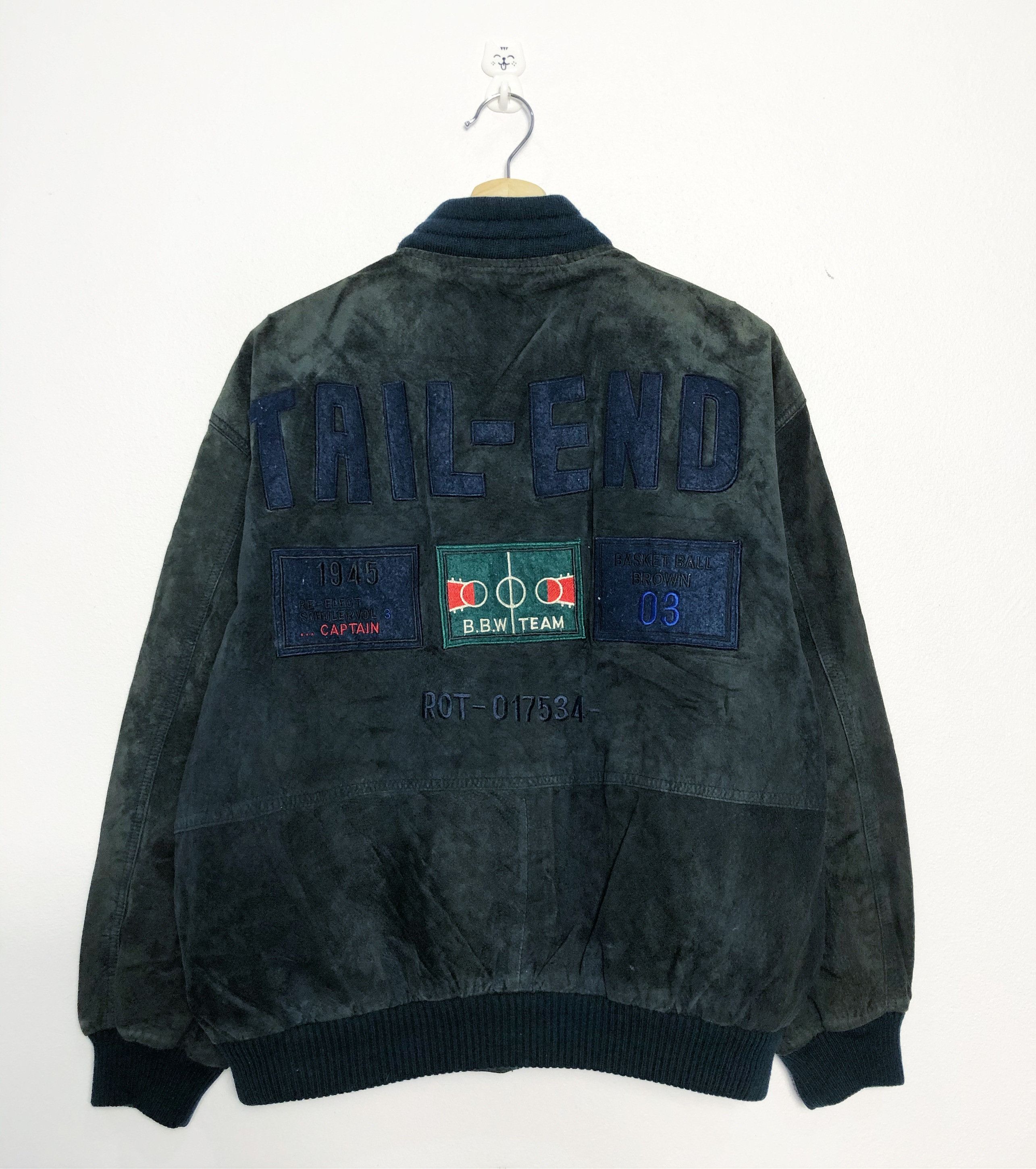 MLB × Vintage Rare Vintage MLB Boston Red Sox Tail End Bombers Jacket Size US M / EU 48-50 / 2 - 1 Thumbnail