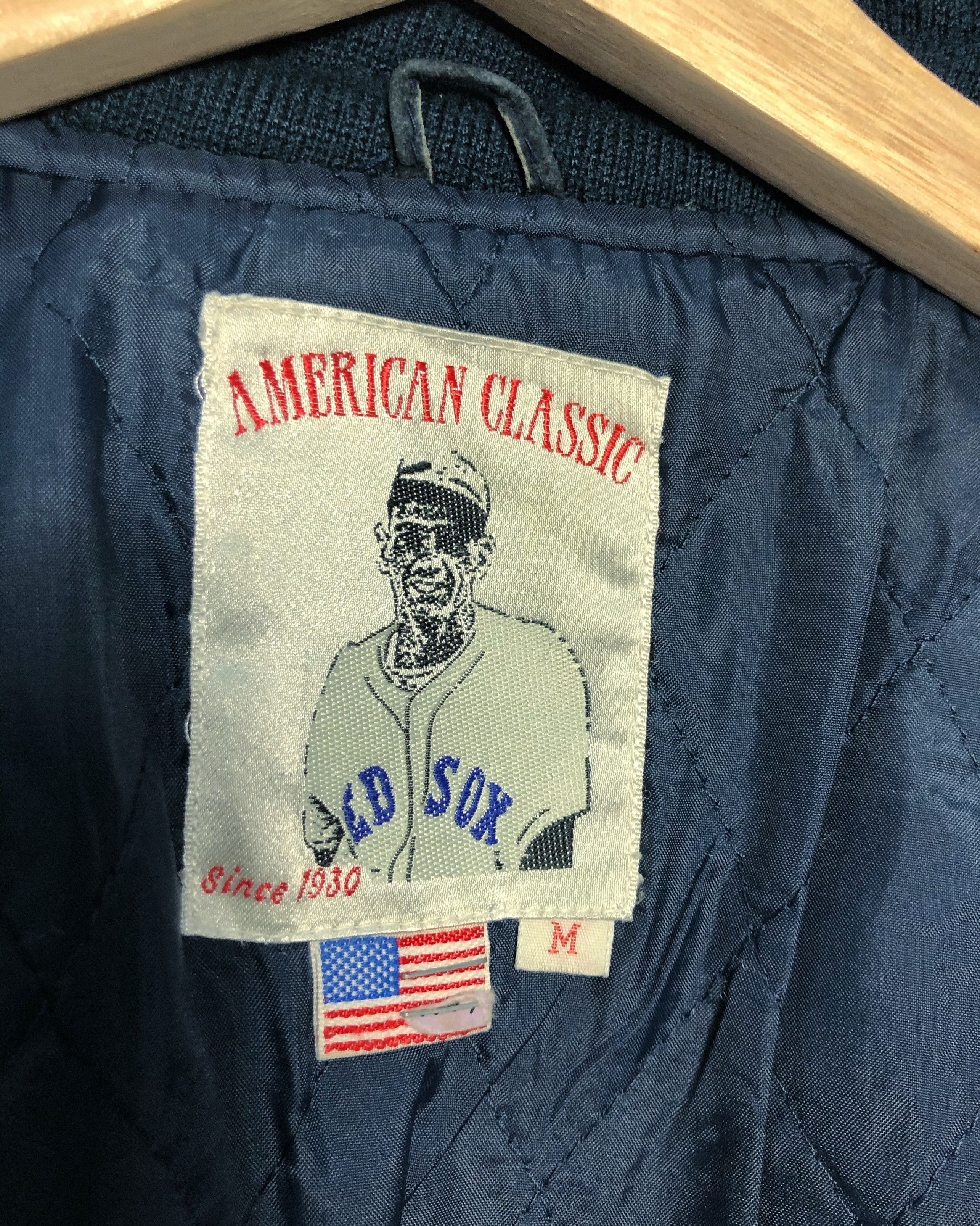MLB × Vintage Rare Vintage MLB Boston Red Sox Tail End Bombers Jacket Size US M / EU 48-50 / 2 - 11 Thumbnail