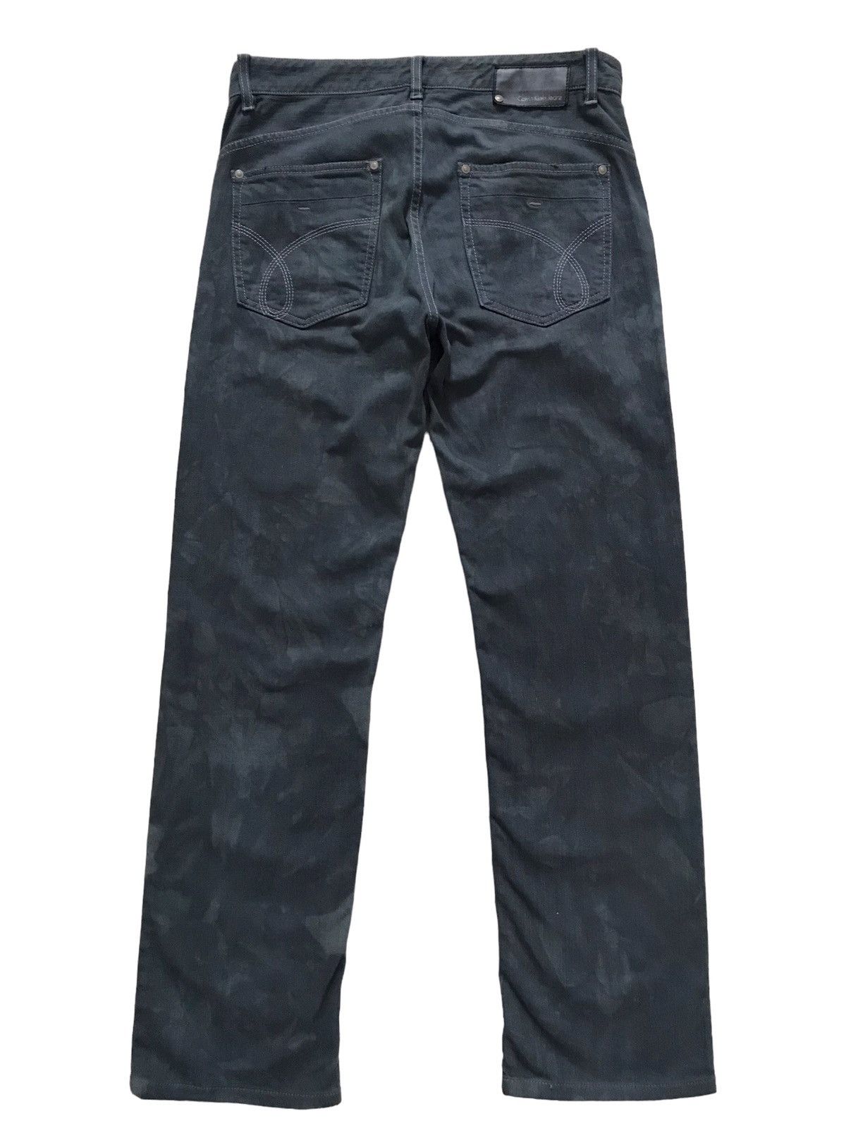 Calvin Klein Calvin Klein Phthalo Bleach Tie Dye Denim Jeans Size US 31 - 5 Thumbnail