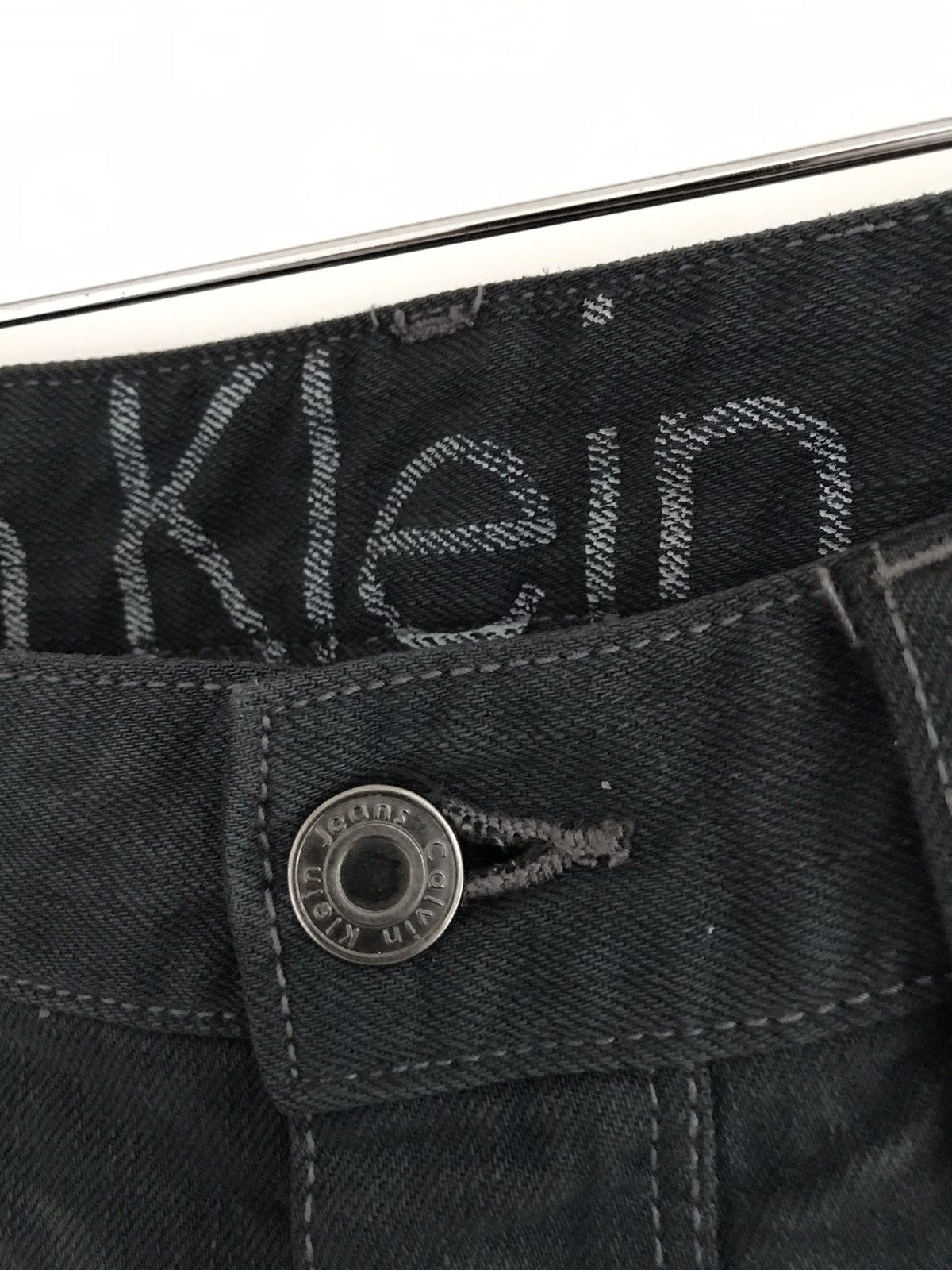 Calvin Klein Calvin Klein Phthalo Bleach Tie Dye Denim Jeans Size US 31 - 11 Thumbnail
