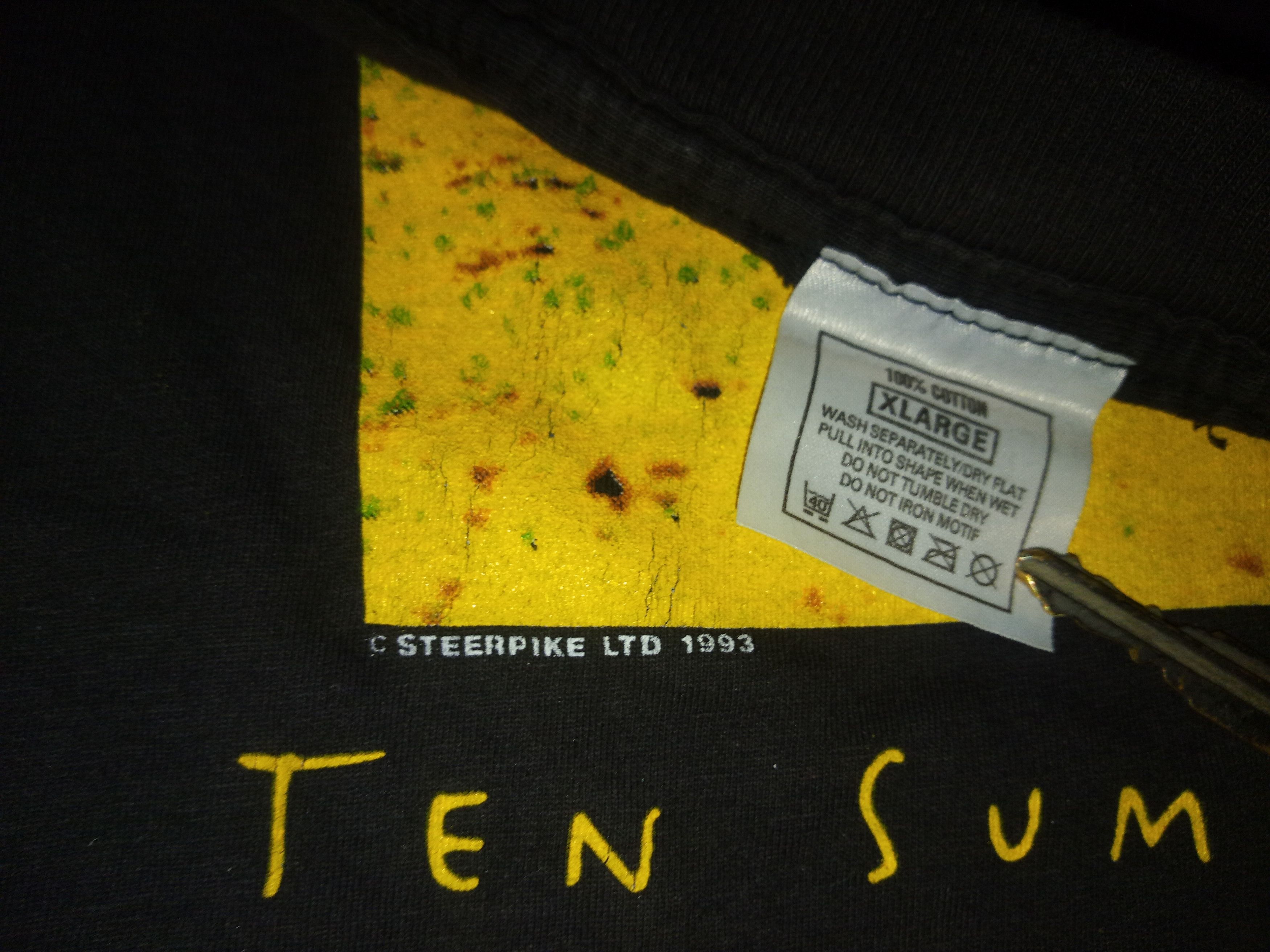 Band Tees × Vintage Vtg 90 Sting Ten Summoner's Tales shirt solo vintage Size US XL / EU 56 / 4 - 5 Thumbnail