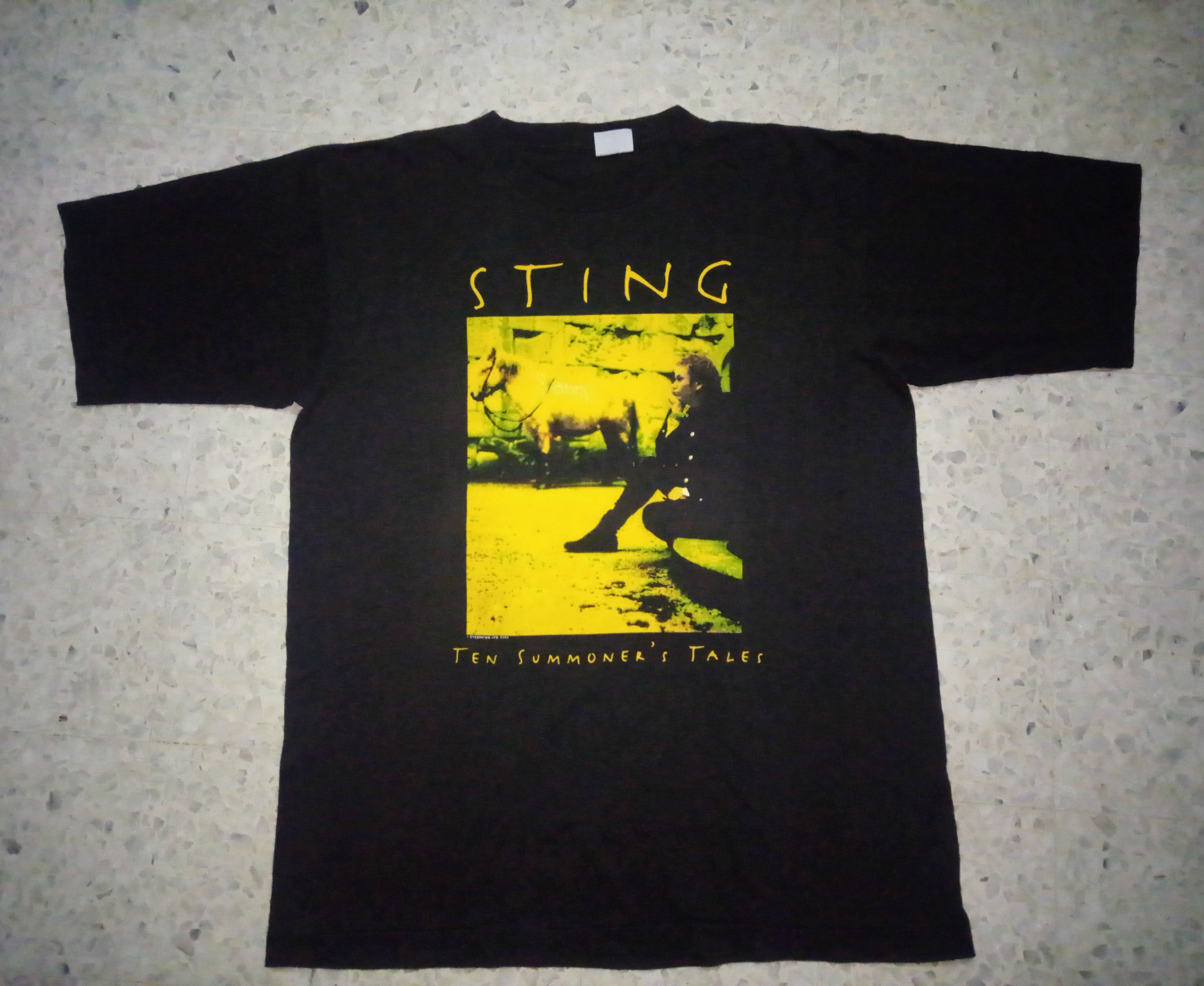 Band Tees × Vintage Vtg 90 Sting Ten Summoner's Tales shirt solo vintage Size US XL / EU 56 / 4 - 2 Thumbnail