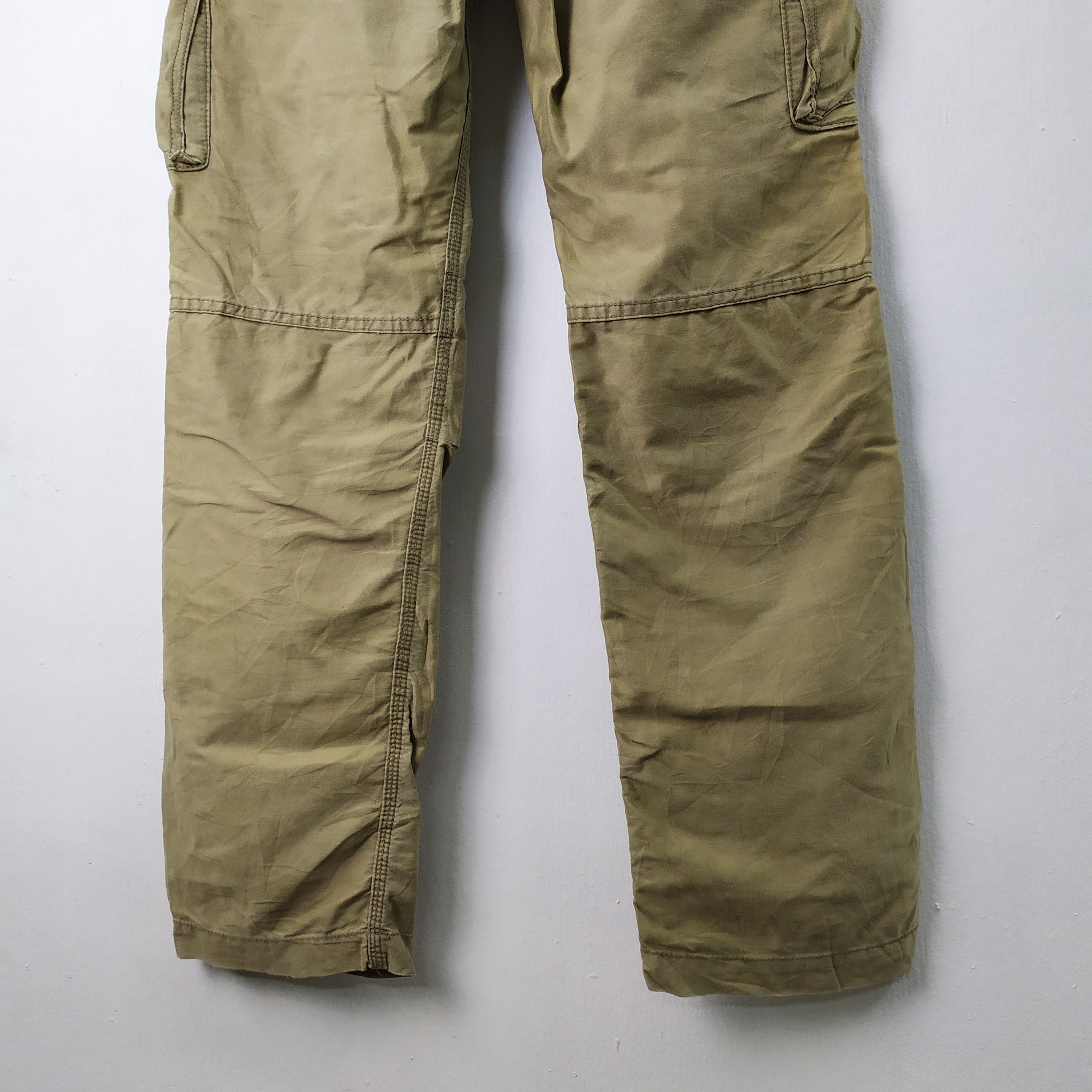 Japanese Brand BACK NUMBER FADED CARGO PANTS TACTICAL PANTS Size US 34 / EU 50 - 9 Thumbnail
