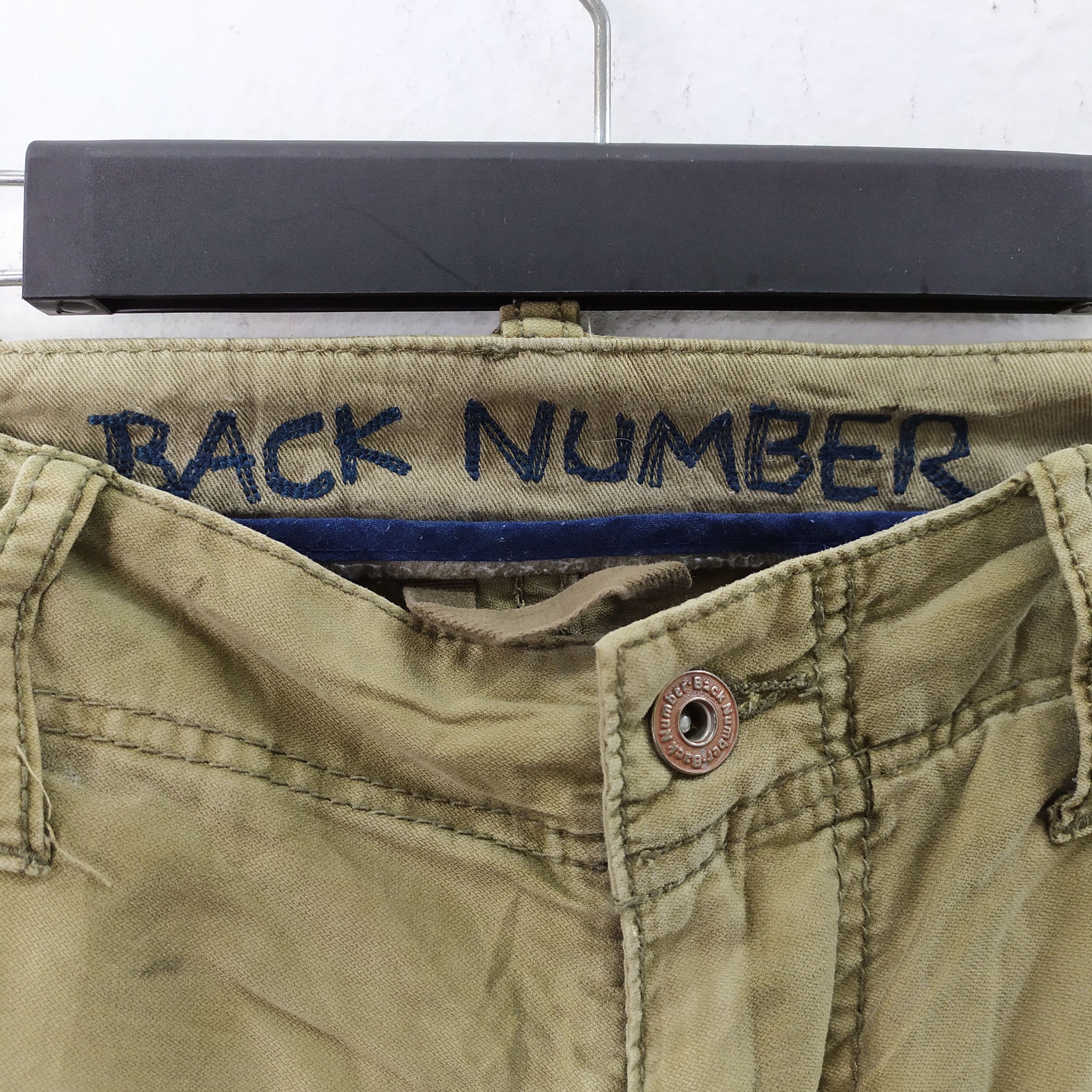 Japanese Brand BACK NUMBER FADED CARGO PANTS TACTICAL PANTS Size US 34 / EU 50 - 6 Thumbnail