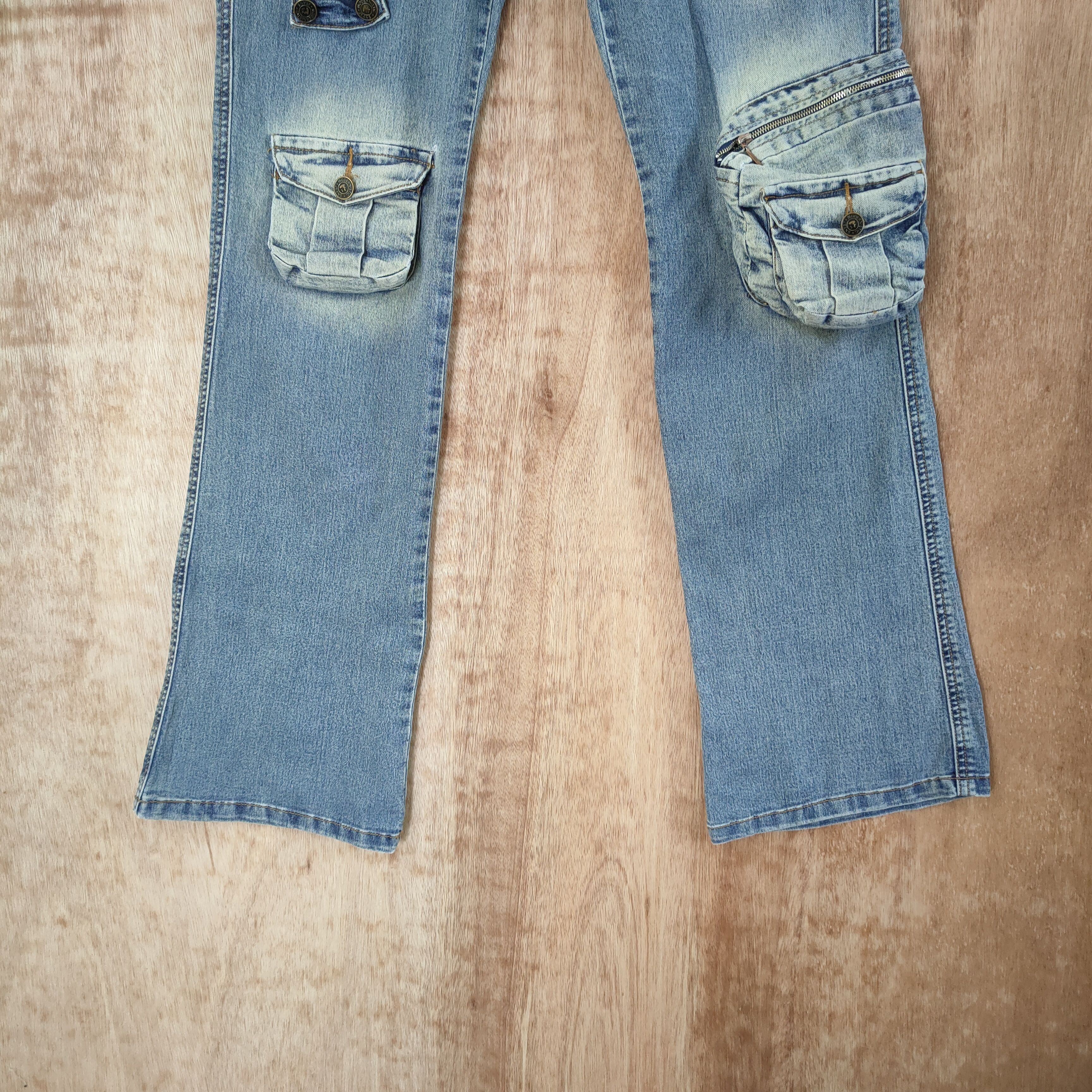 Japanese Brand MODERNISTIC MULTIPOCKET JEANS PANTS Size US 29 - 3 Thumbnail