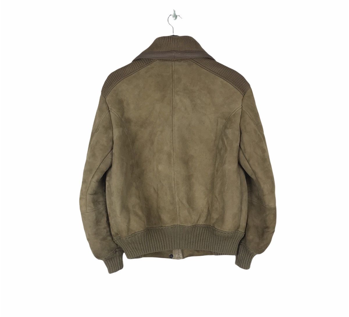 Other Vtg 80s hand crafted sheepskin suede leather jacket Size US M / EU 48-50 / 2 - 9 Thumbnail