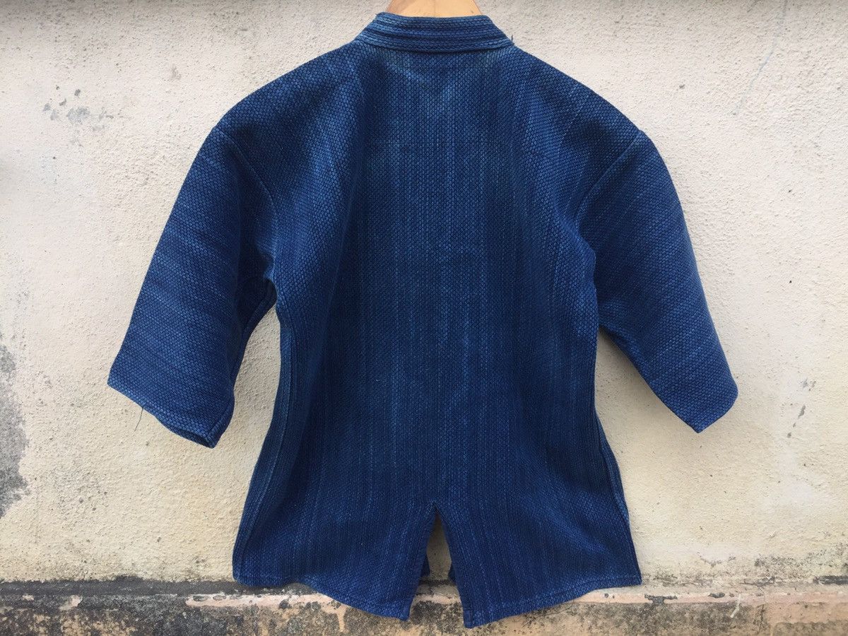 Indigo Vintage Japan Traditions Indigo Dyed Kimono Sanjuro Noragi Size US S / EU 44-46 / 1 - 3 Thumbnail
