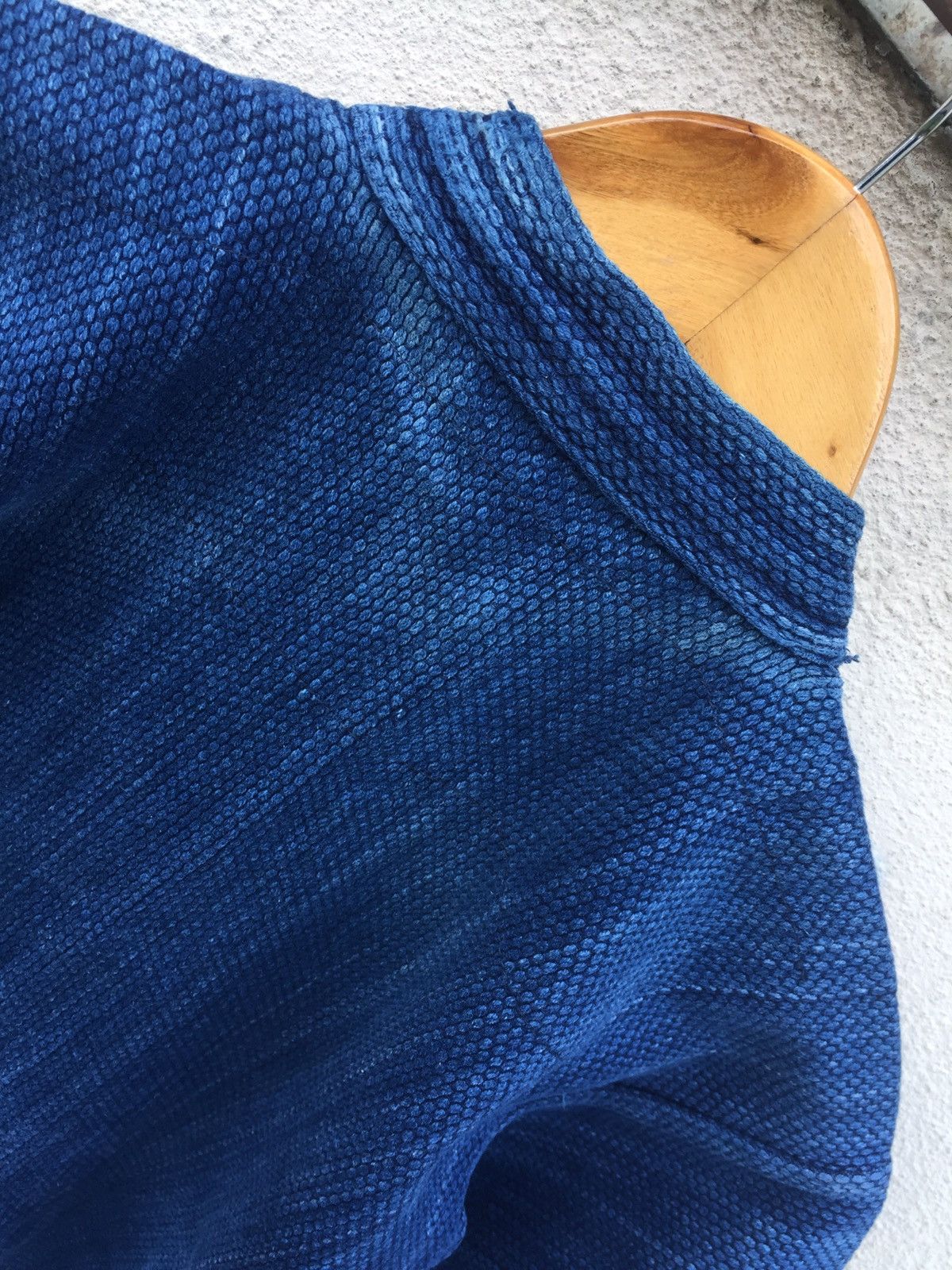 Indigo Vintage Japan Traditions Indigo Dyed Kimono Sanjuro Noragi Size US S / EU 44-46 / 1 - 7 Thumbnail