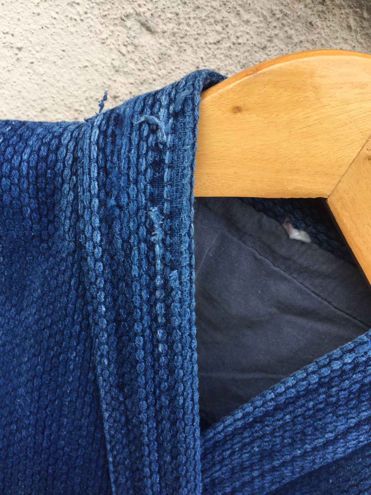 Indigo Vintage Japan Traditions Indigo Dyed Kimono Sanjuro Noragi Size US S / EU 44-46 / 1 - 8 Thumbnail