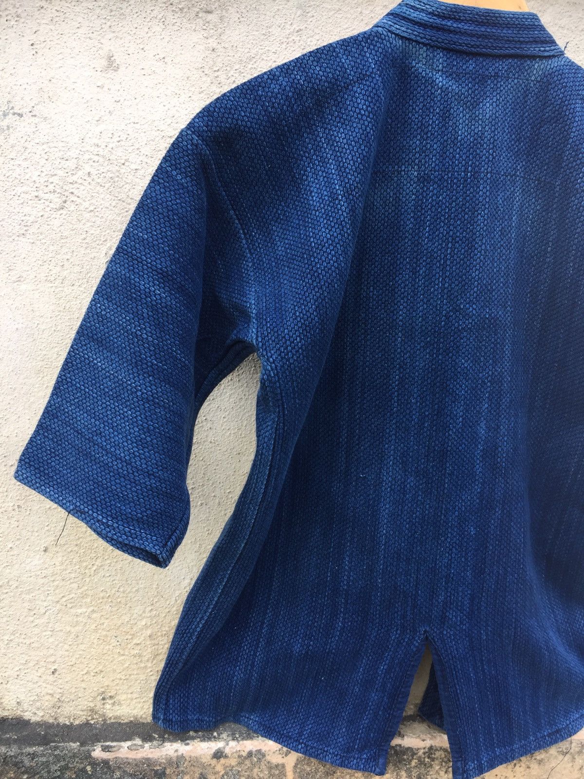 Indigo Vintage Japan Traditions Indigo Dyed Kimono Sanjuro Noragi Size US S / EU 44-46 / 1 - 5 Thumbnail