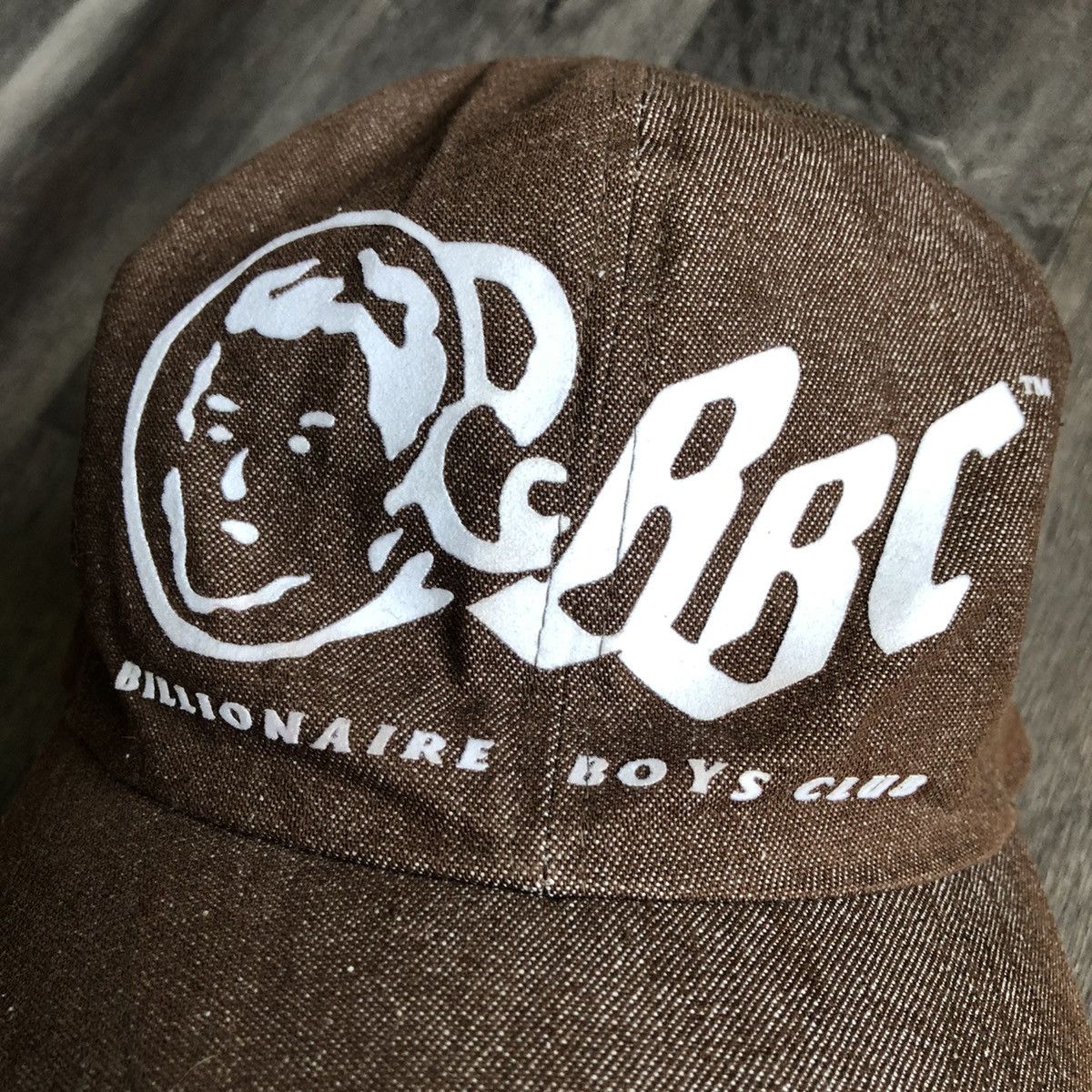 Billionaire Boys Club RARE OG BILLIONAIRE BOYS CLUB BBC SEASON 0 DENIM FITTED HAT Size ONE SIZE - 3 Thumbnail