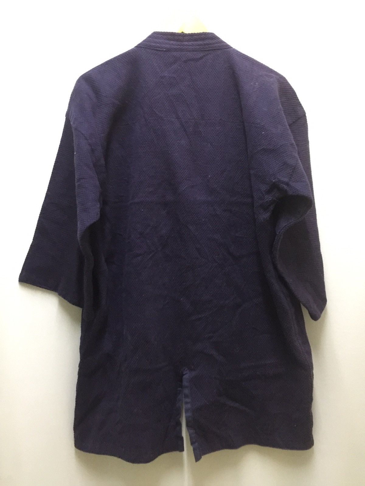 Japanese Brand Natural Indigo Noragi Kimono Jacket Sanjuro Cardigan Size US L / EU 52-54 / 3 - 9 Thumbnail