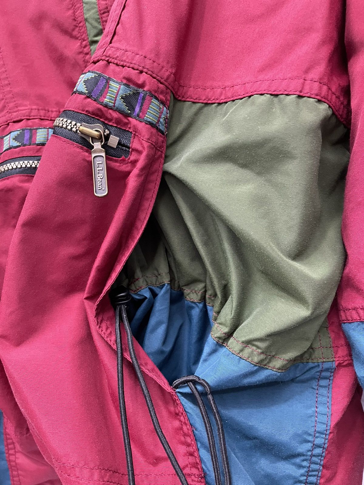 L.L. Bean BEST VINTAGE! LL BEAN Thinsulate 3M Half Zip Hoodie USA Size US M / EU 48-50 / 2 - 7 Thumbnail