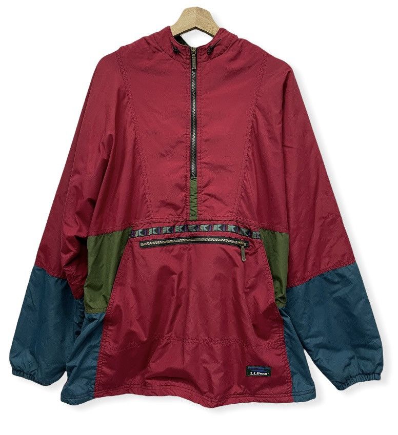 L.L. Bean BEST VINTAGE! LL BEAN Thinsulate 3M Half Zip Hoodie USA Size US M / EU 48-50 / 2 - 2 Thumbnail