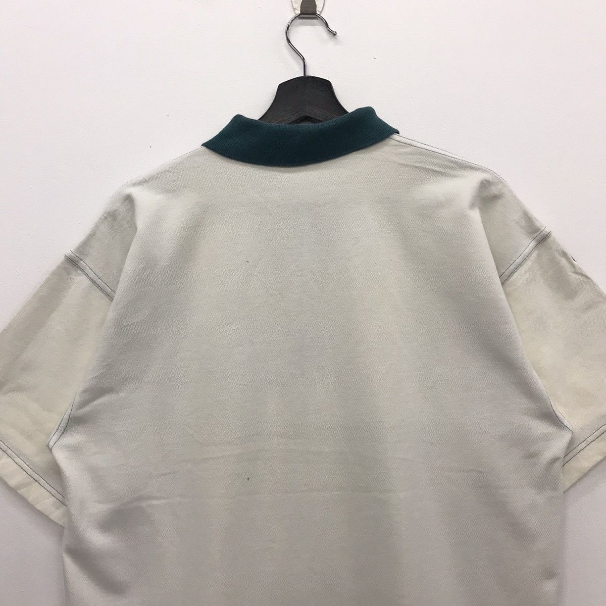 Sergio Tacchini × Vintage Rare!! Vintage Sergio Tacchini Polo Tee Multi Stripe Colour Size US M / EU 48-50 / 2 - 12 Thumbnail