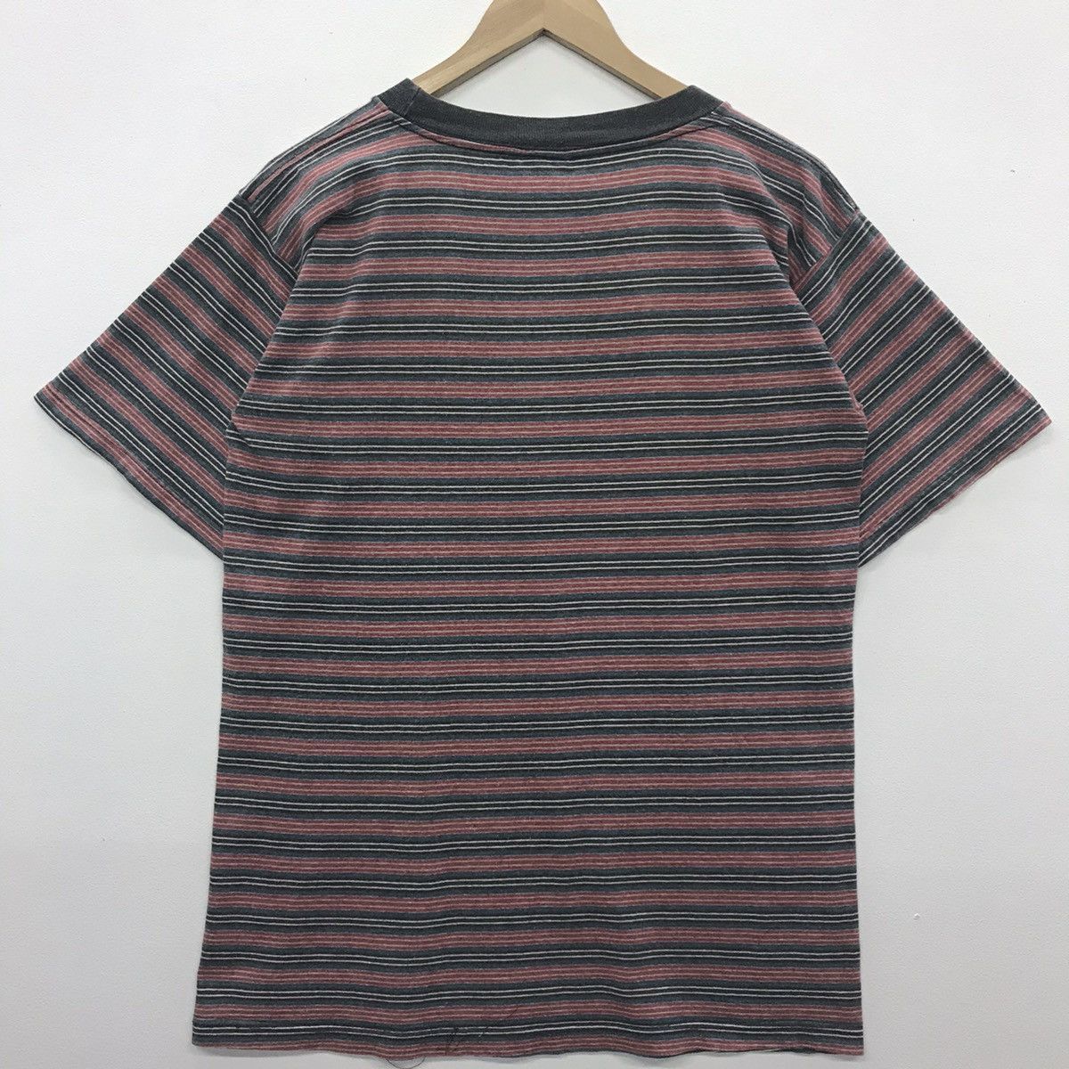 Vintage Vintage 90s GB Golden Britt Surf Style Stripes Tee Size US M / EU 48-50 / 2 - 7 Thumbnail